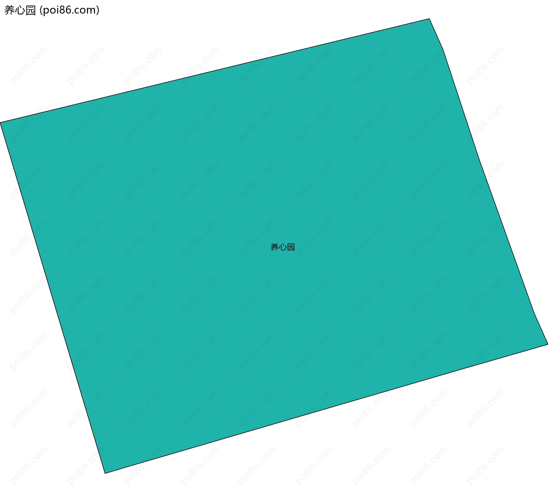 养心园边界地图