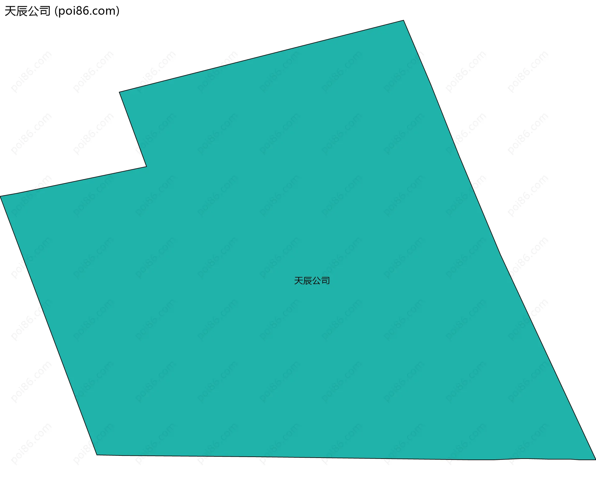 天辰公司边界地图