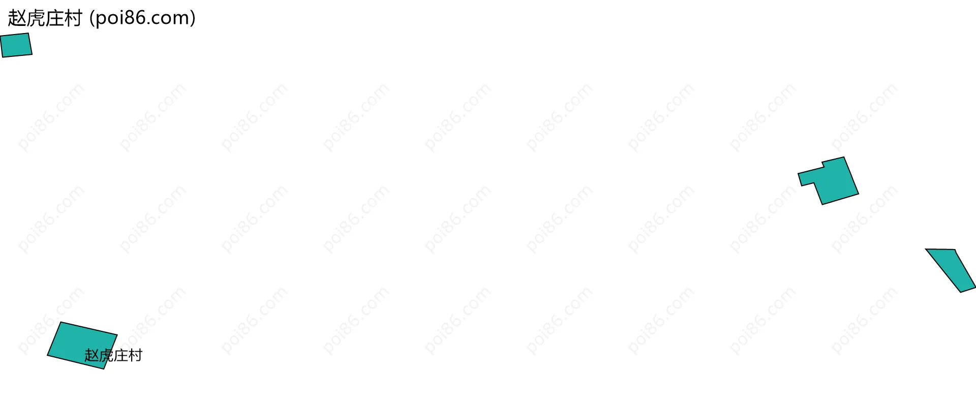 赵虎庄村边界地图