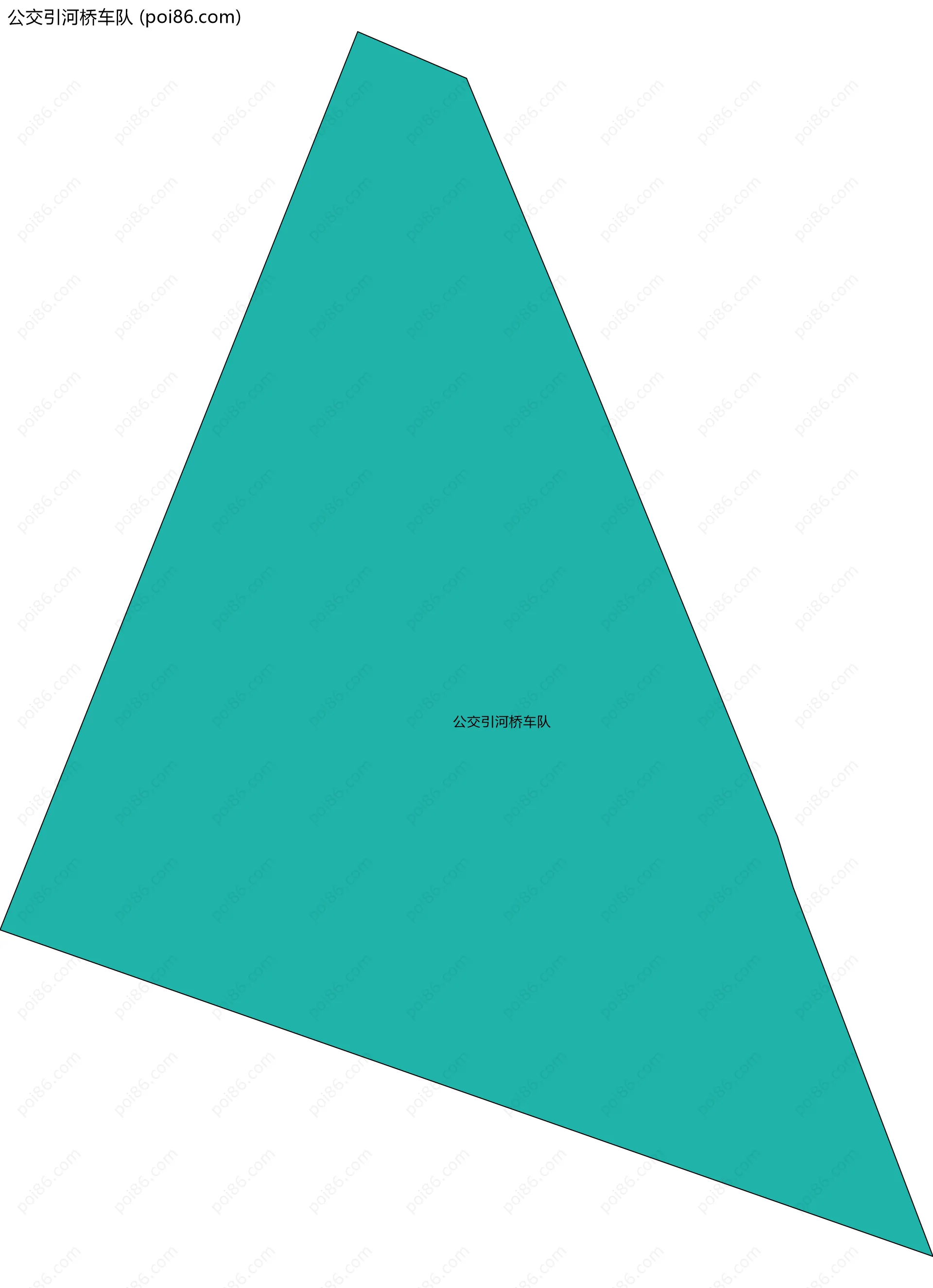 公交引河桥车队边界地图