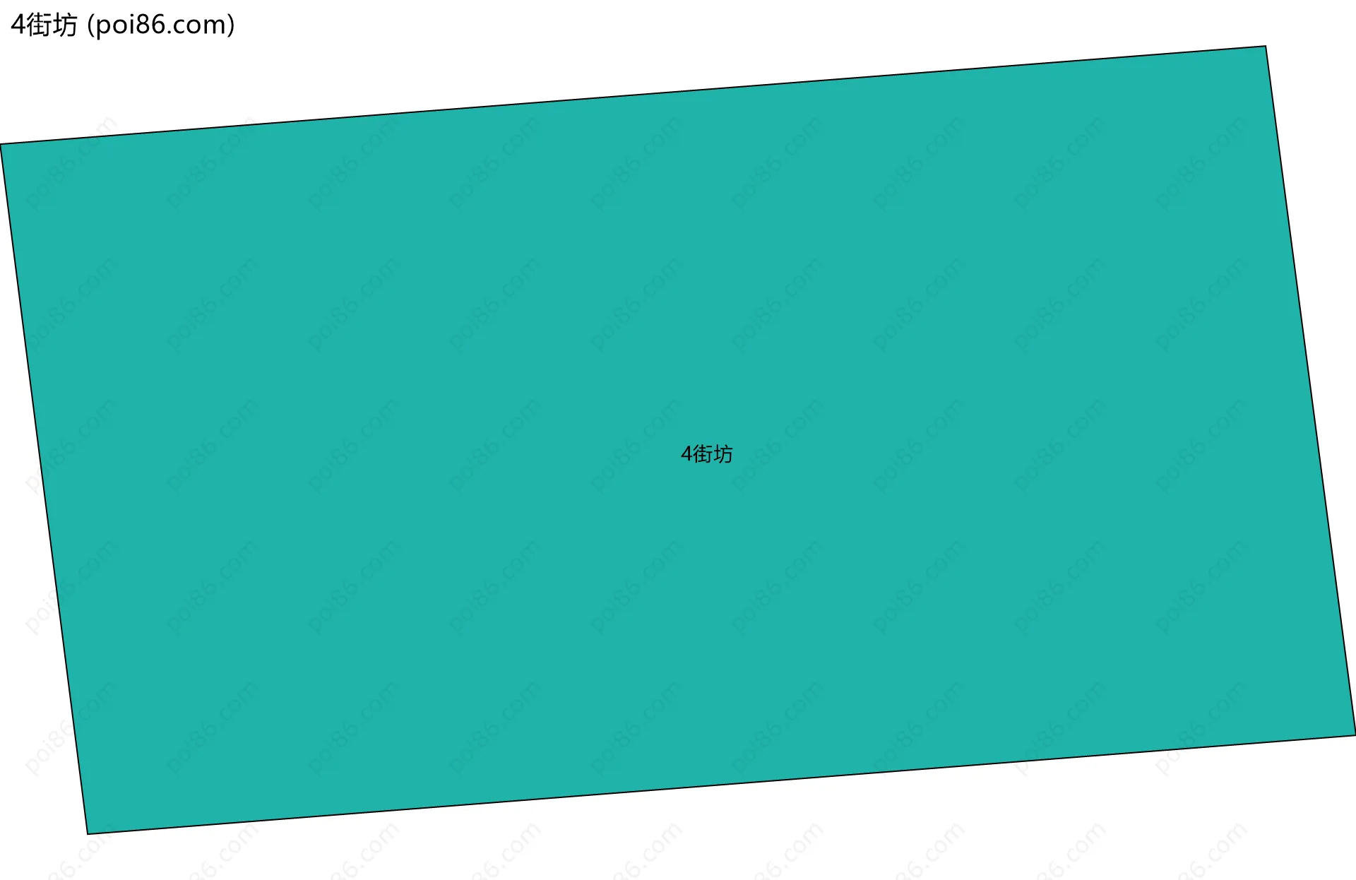4街坊边界地图