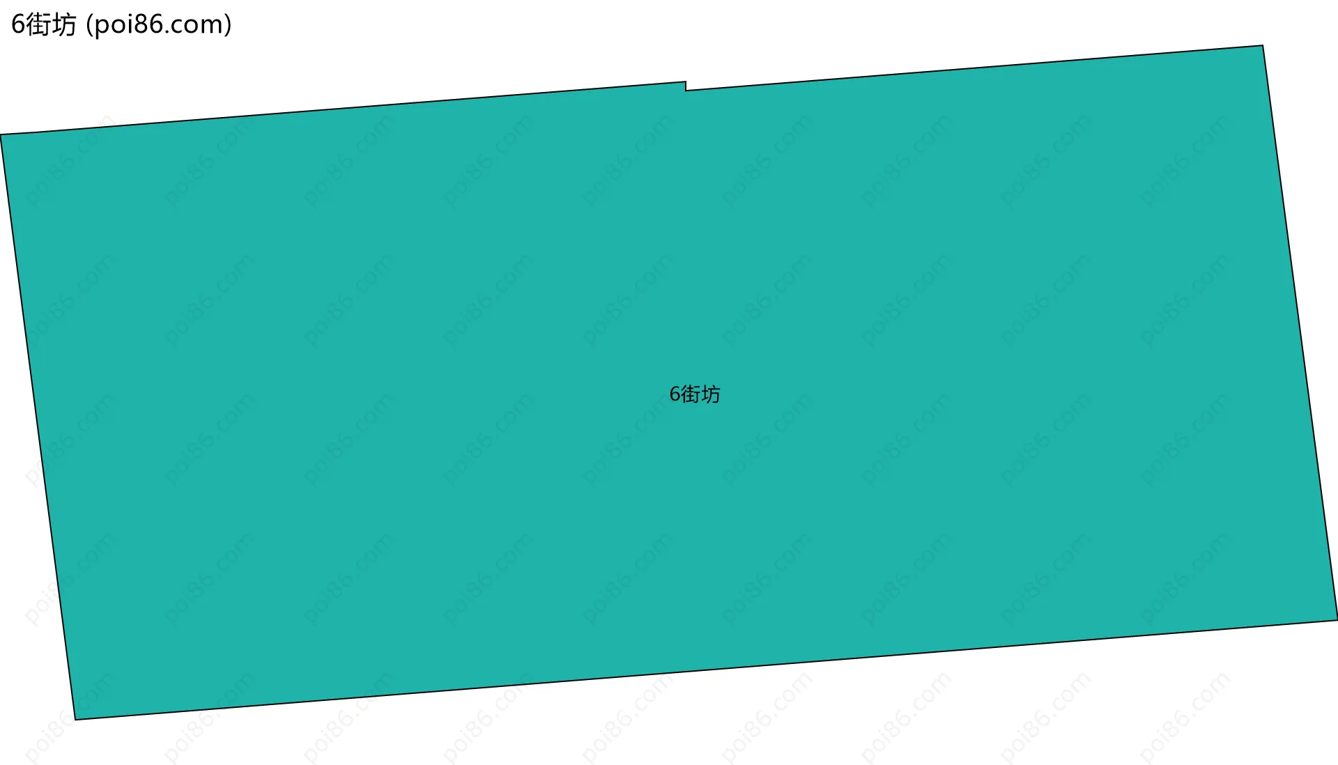 6街坊边界地图