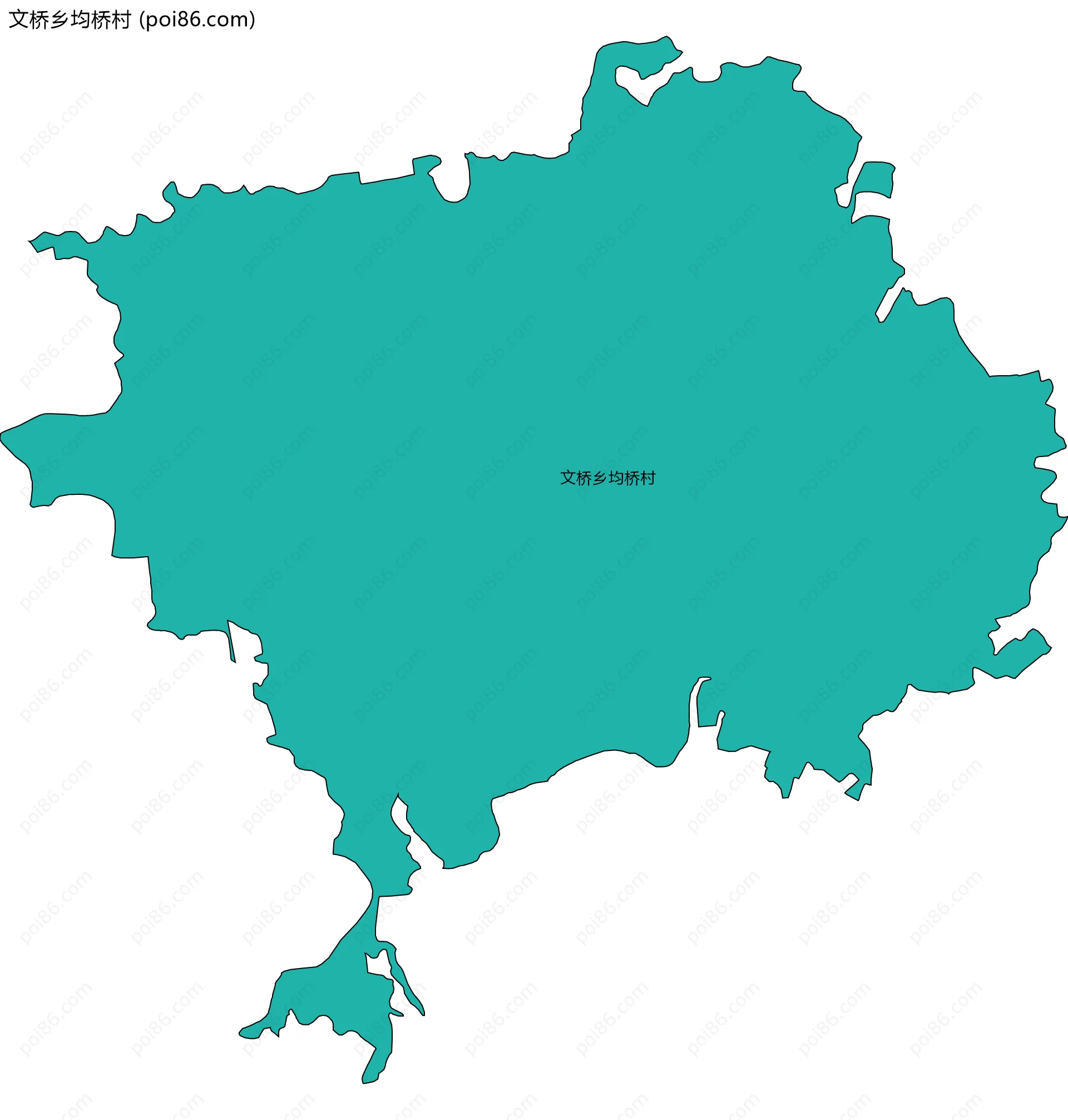 文桥乡均桥村边界地图