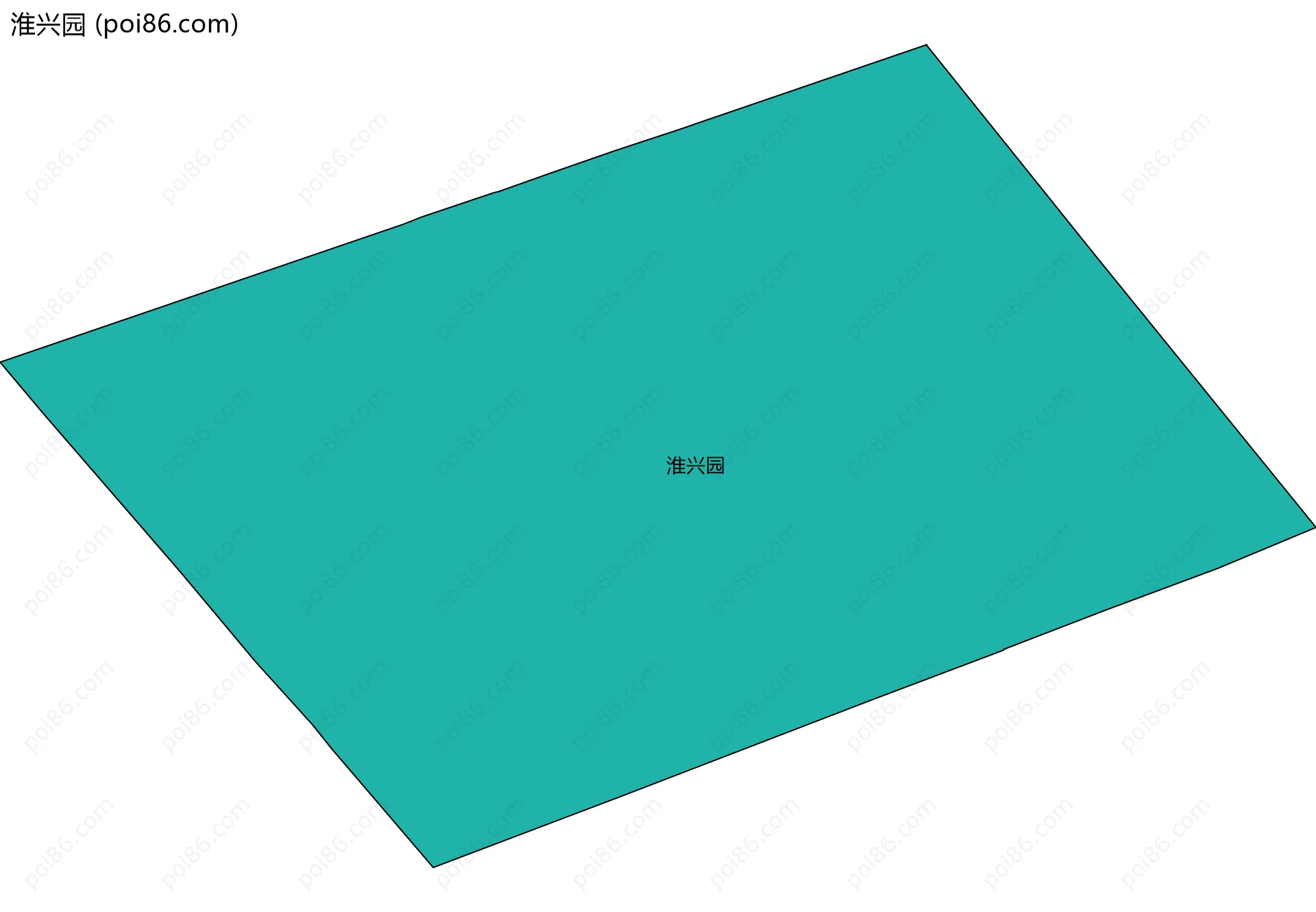淮兴园边界地图