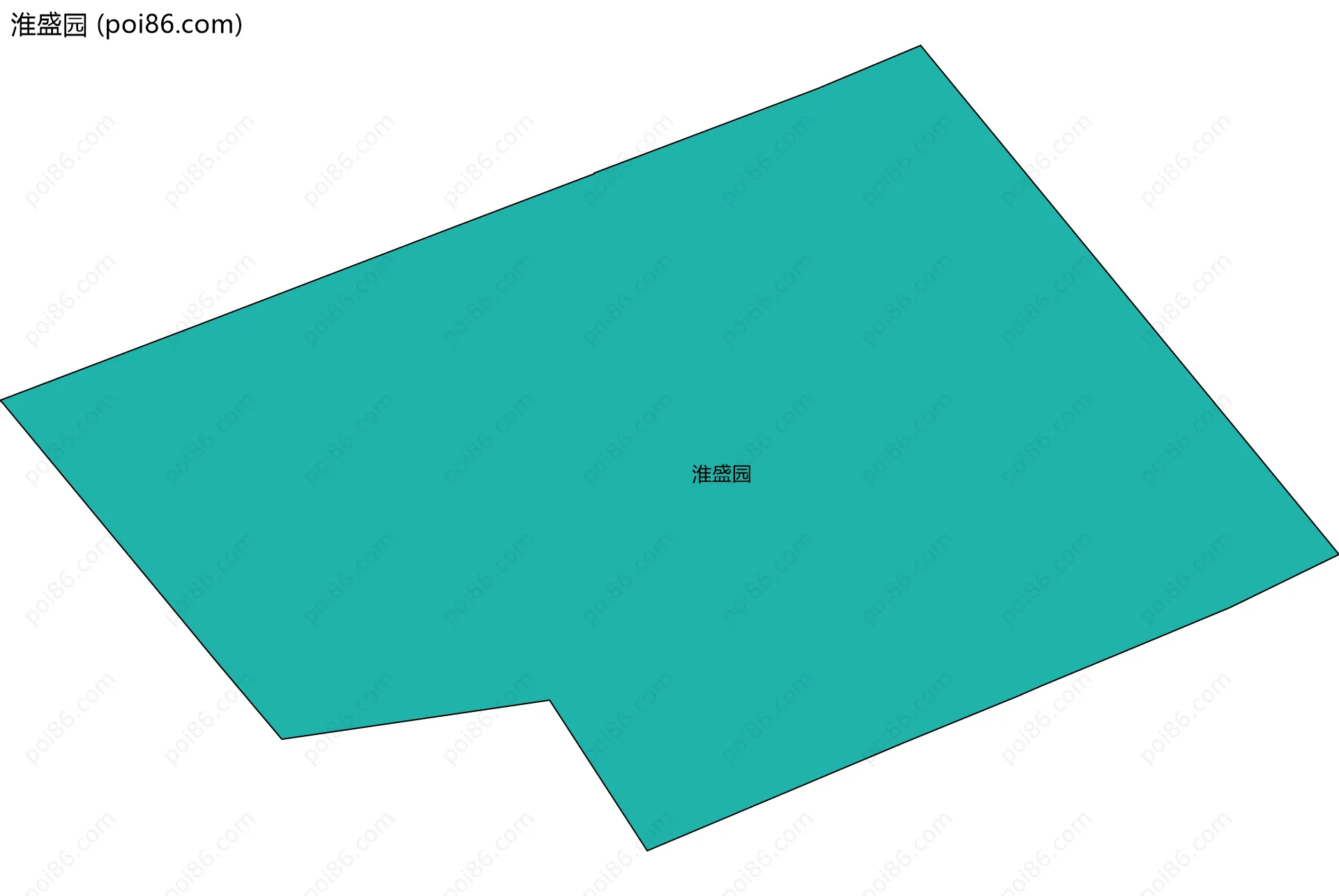 淮盛园边界地图