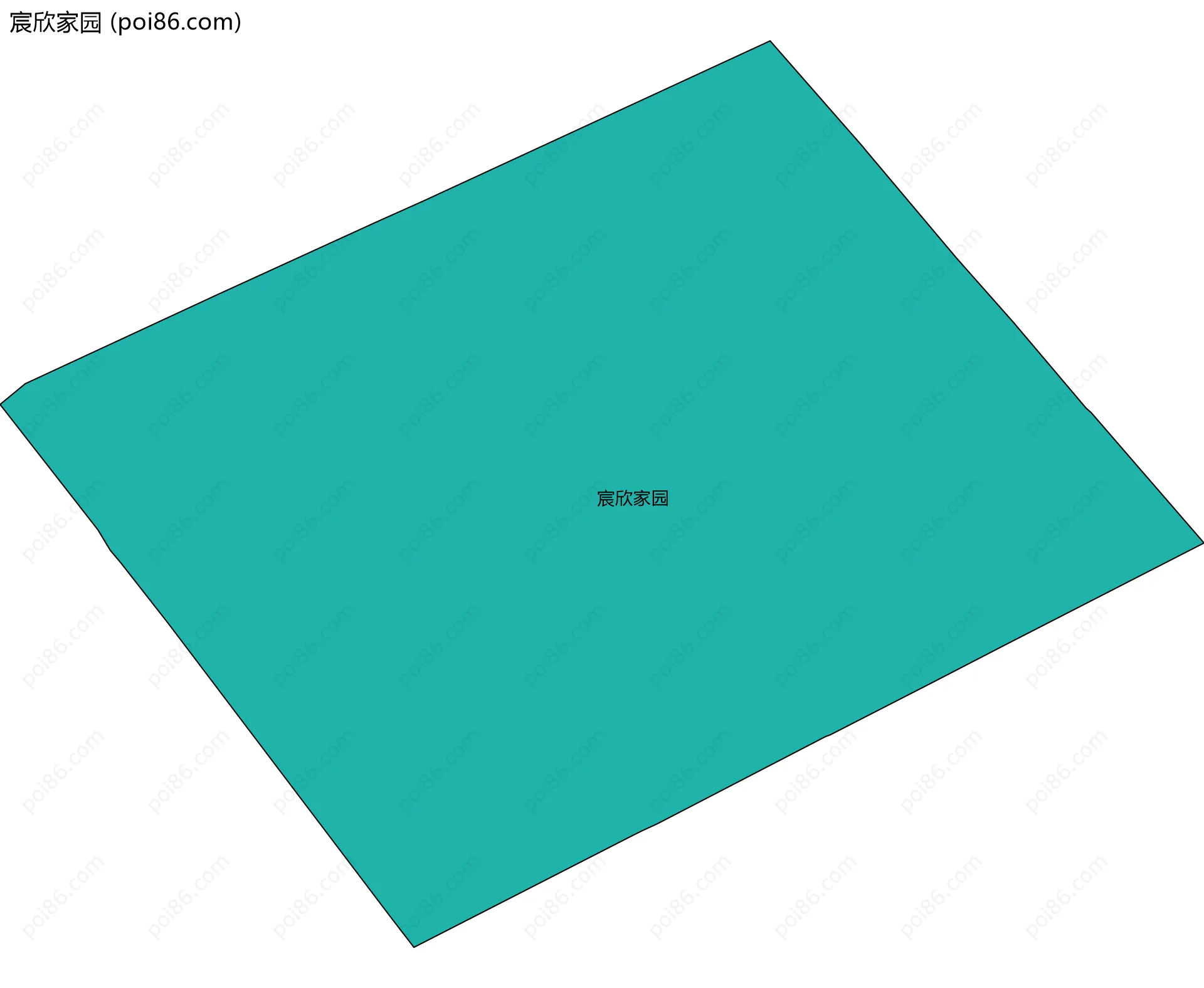 宸欣家园边界地图