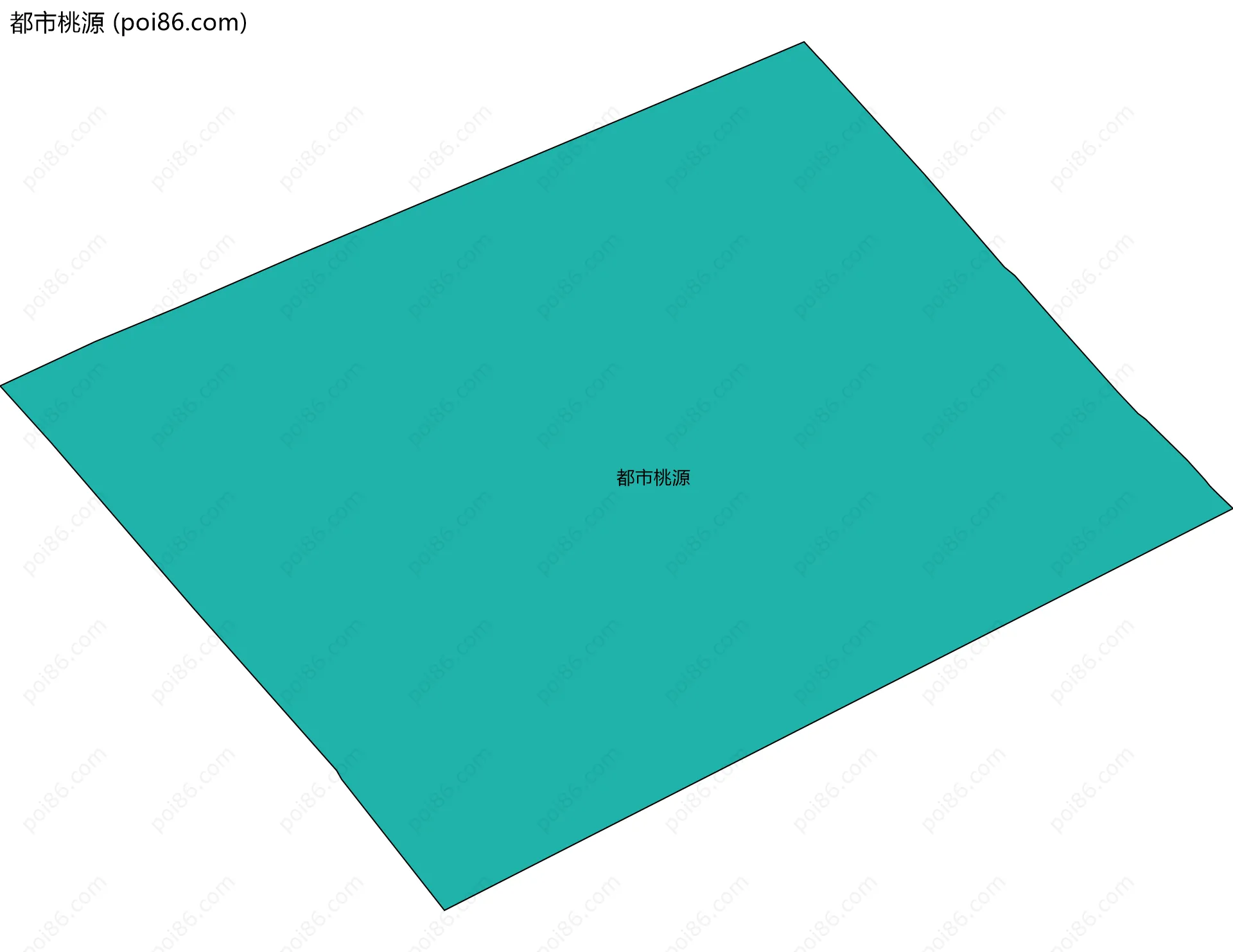 都市桃源边界地图