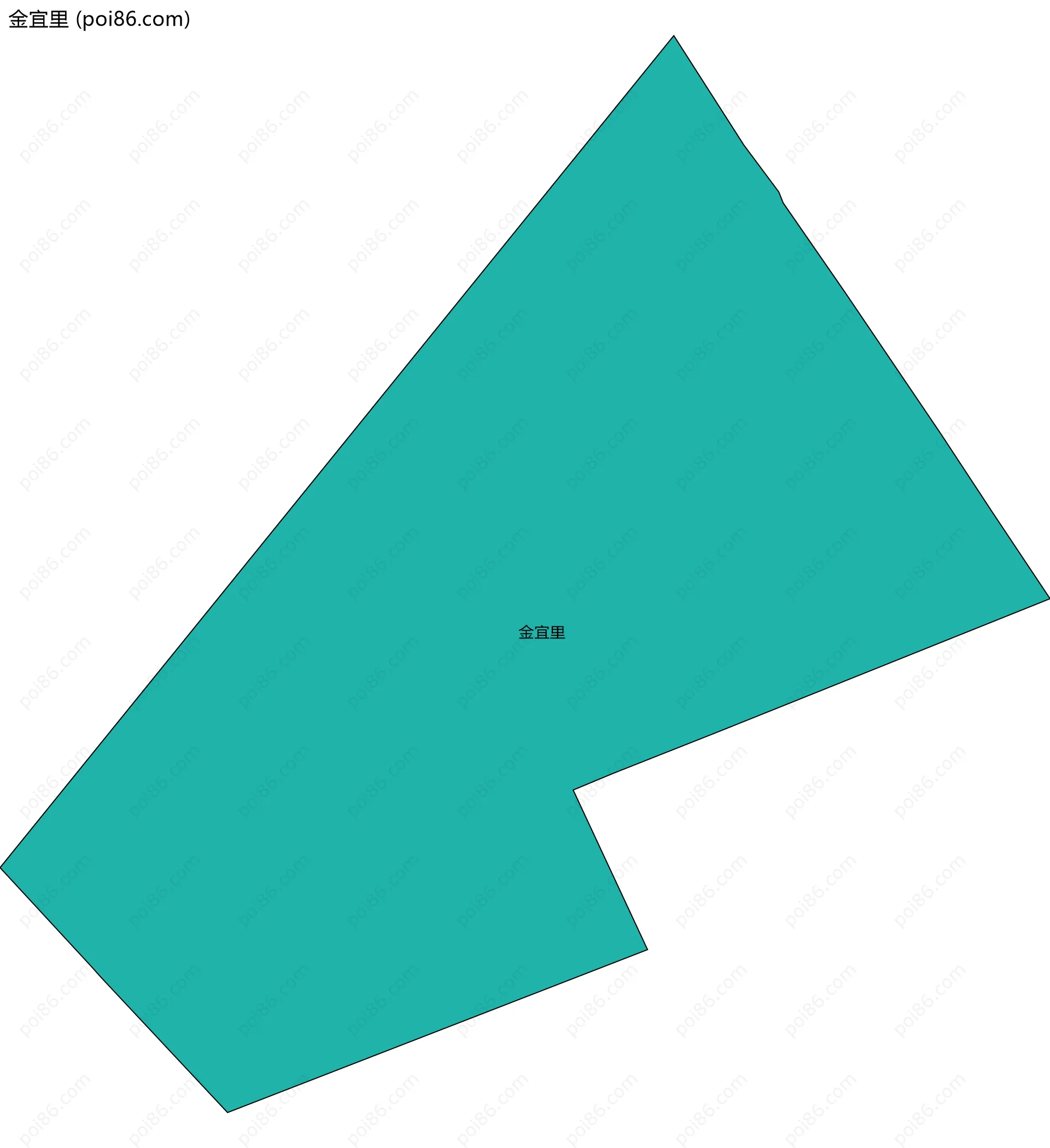 金宜里边界地图