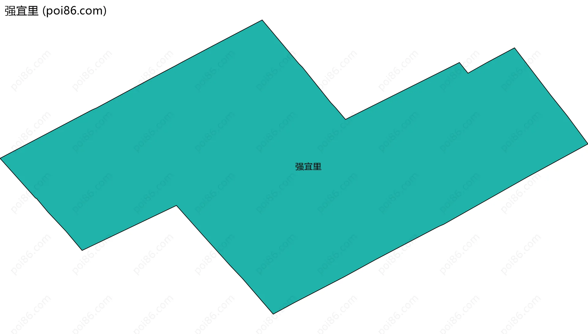 强宜里边界地图