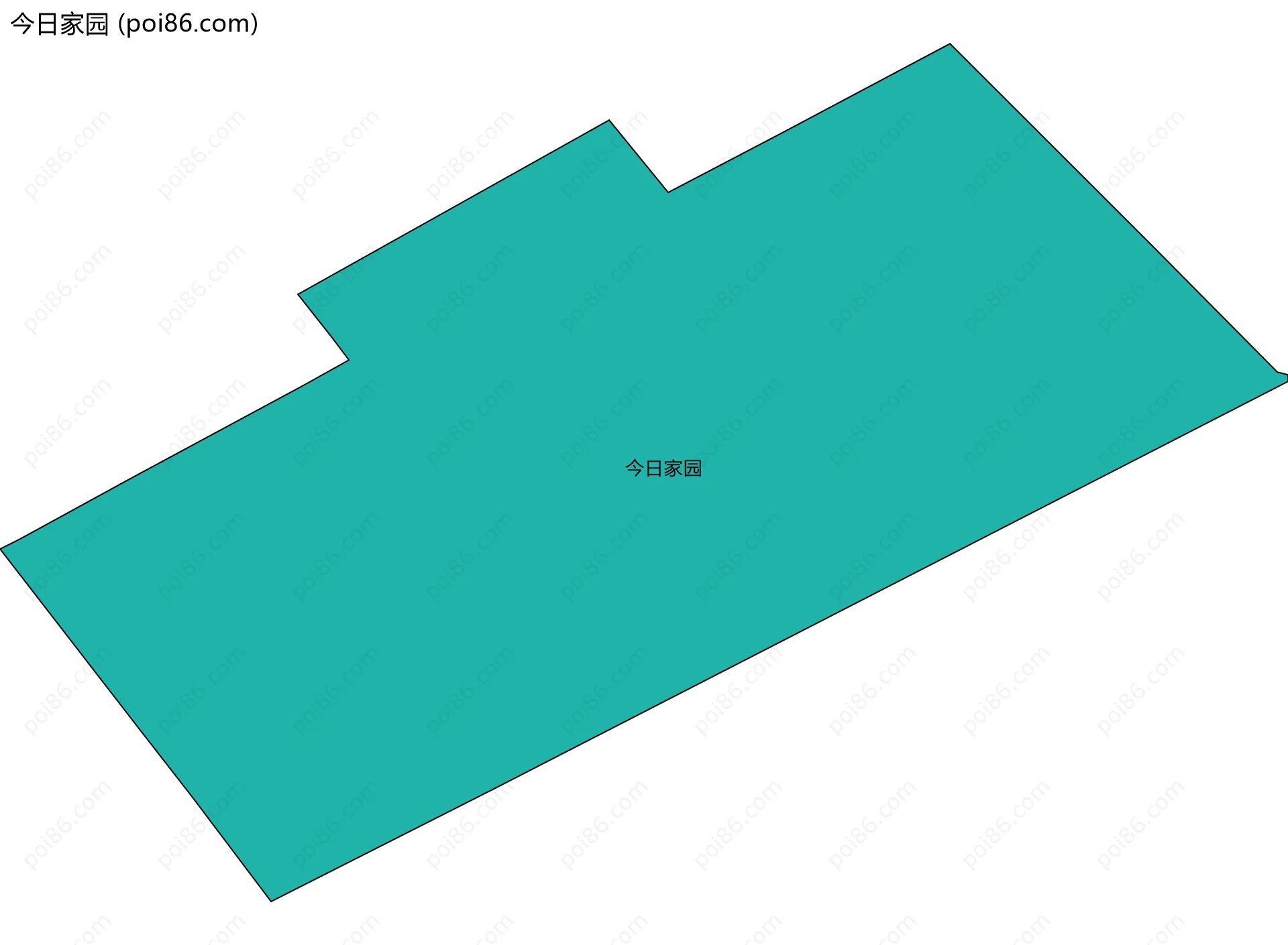 今日家园边界地图