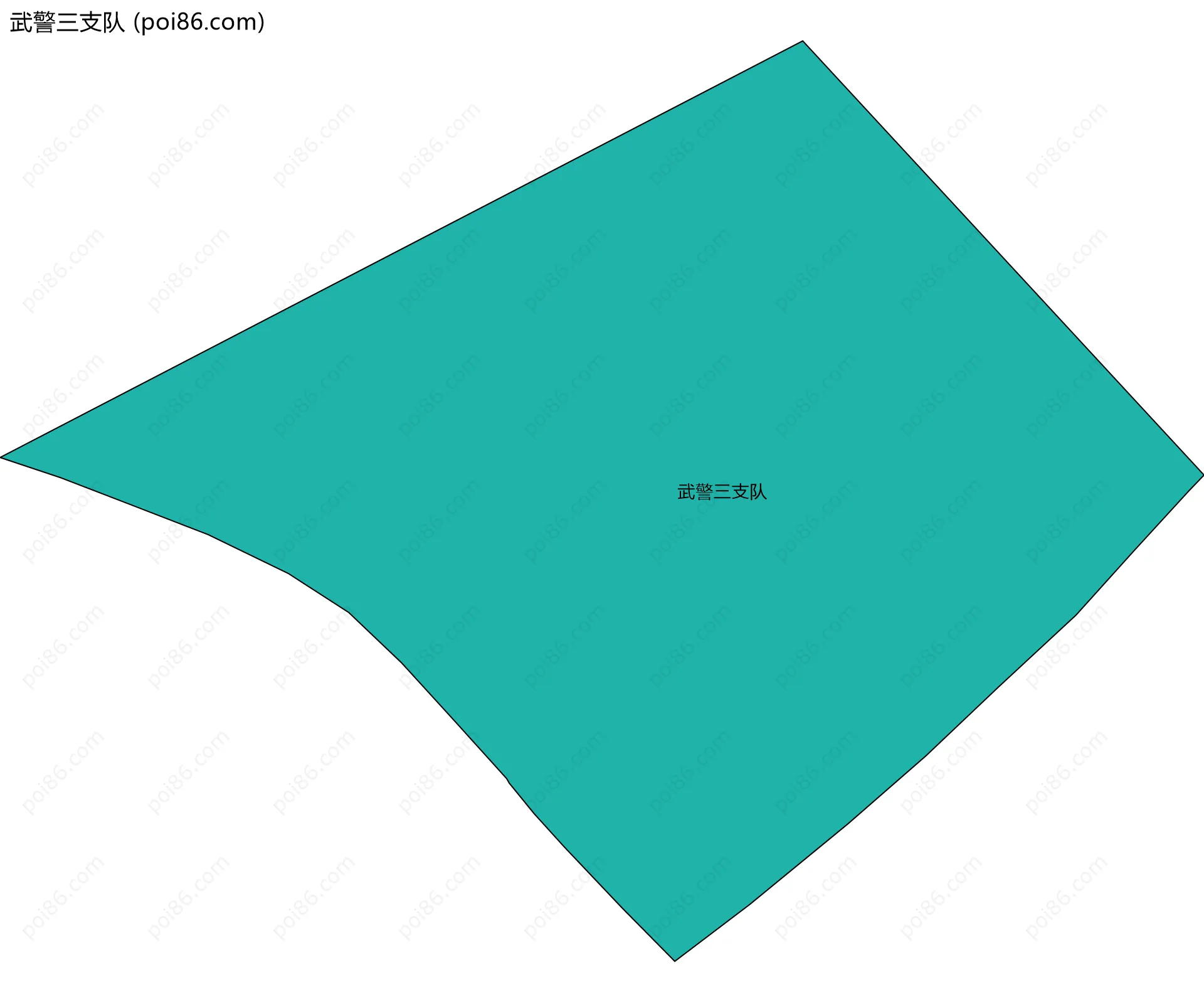 武警三支队边界地图