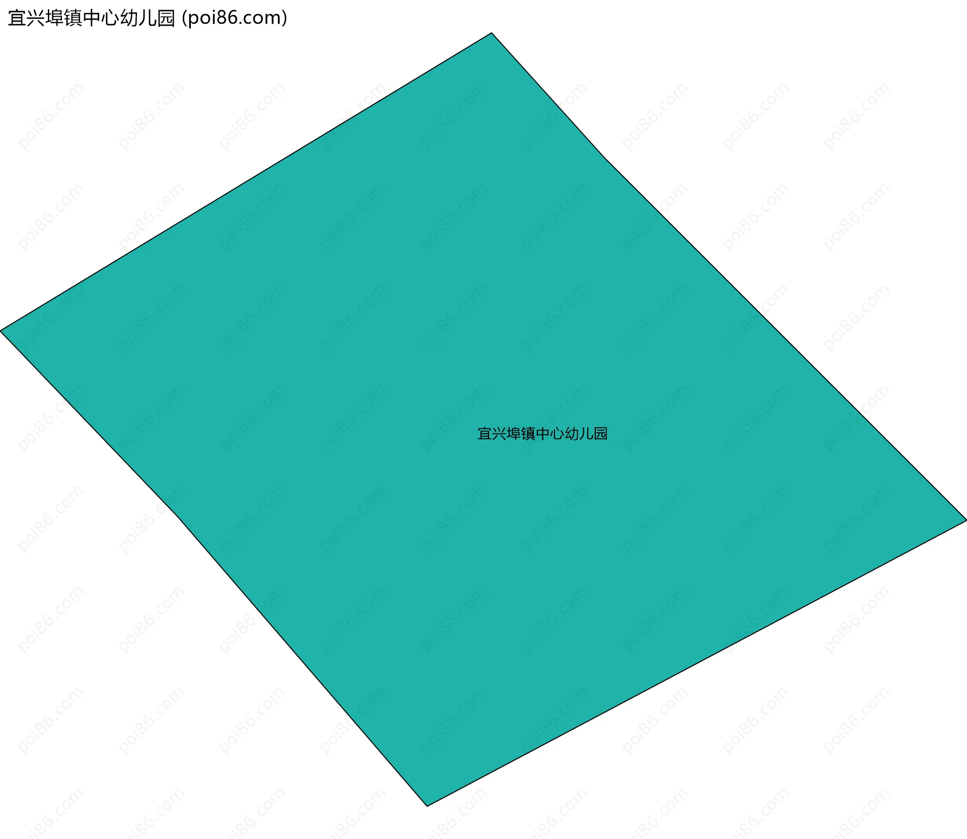 宜兴埠镇中心幼儿园边界地图