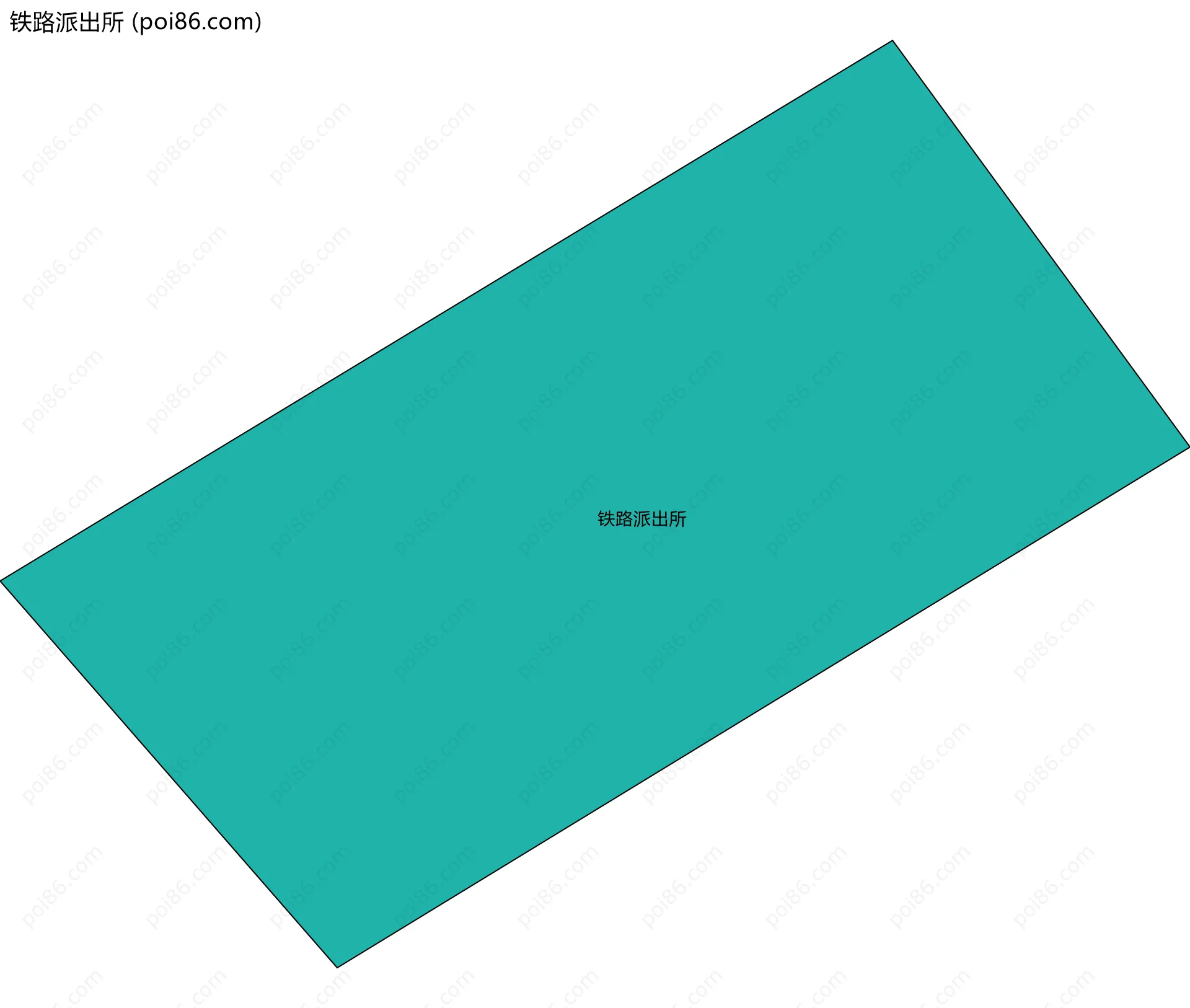 铁路派出所边界地图