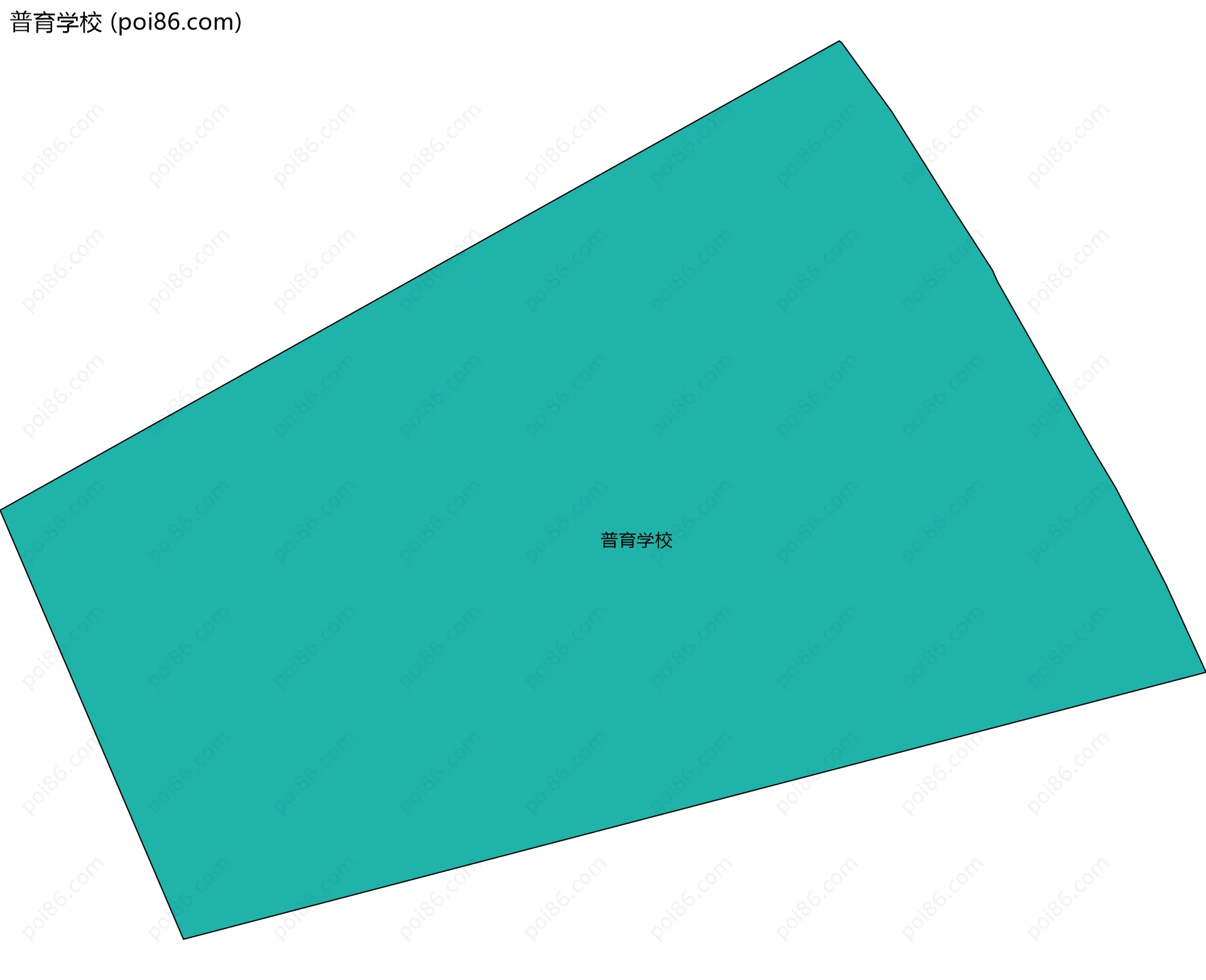 普育学校边界地图