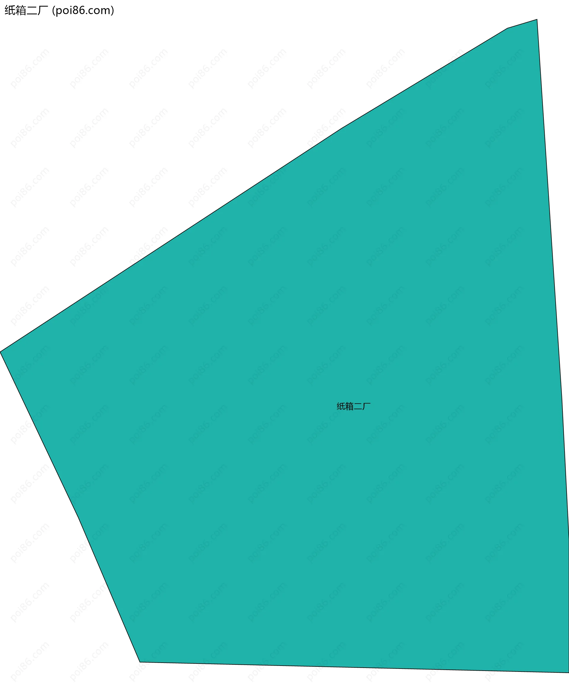 纸箱二厂边界地图