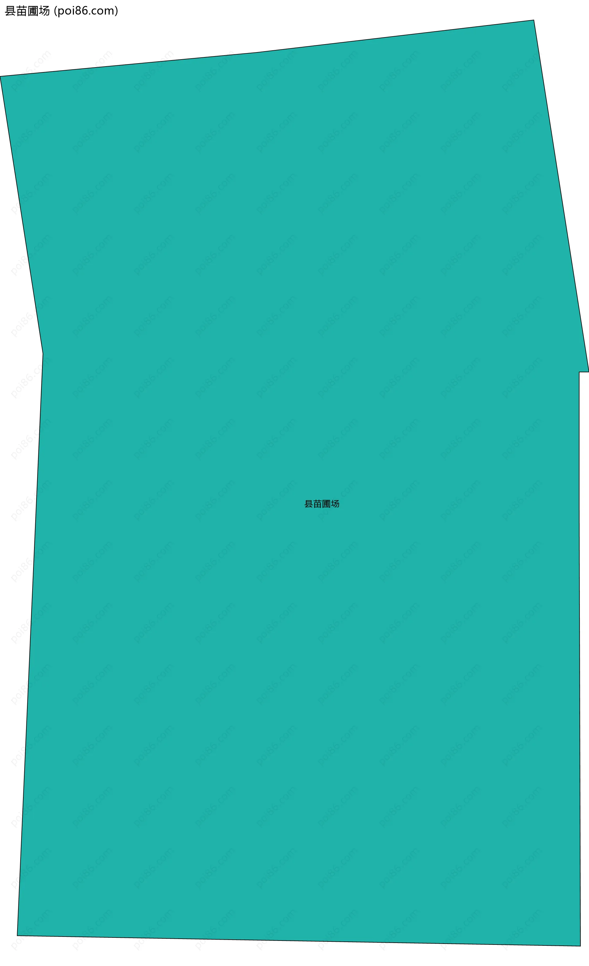 县苗圃场边界地图