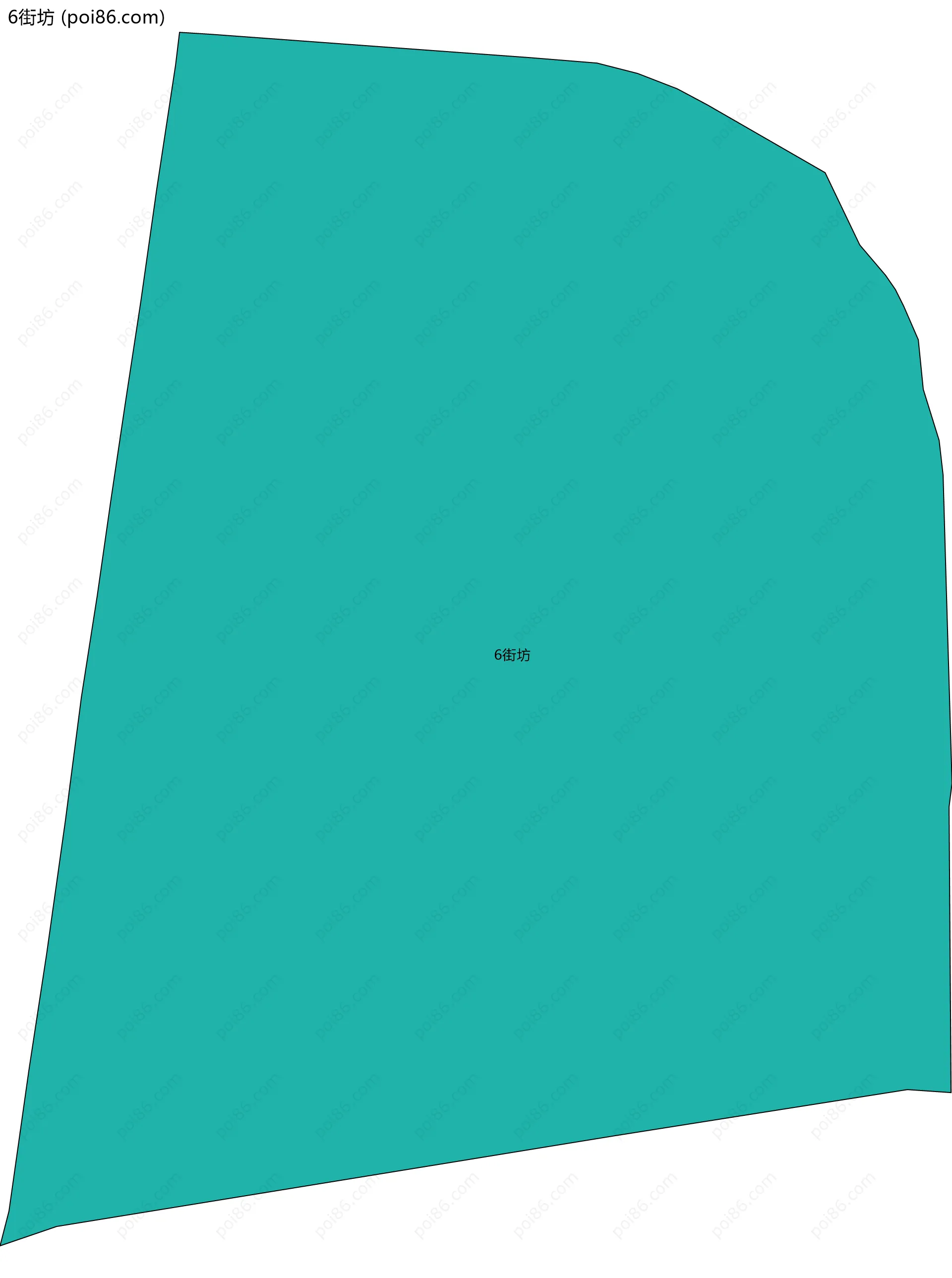 6街坊边界地图