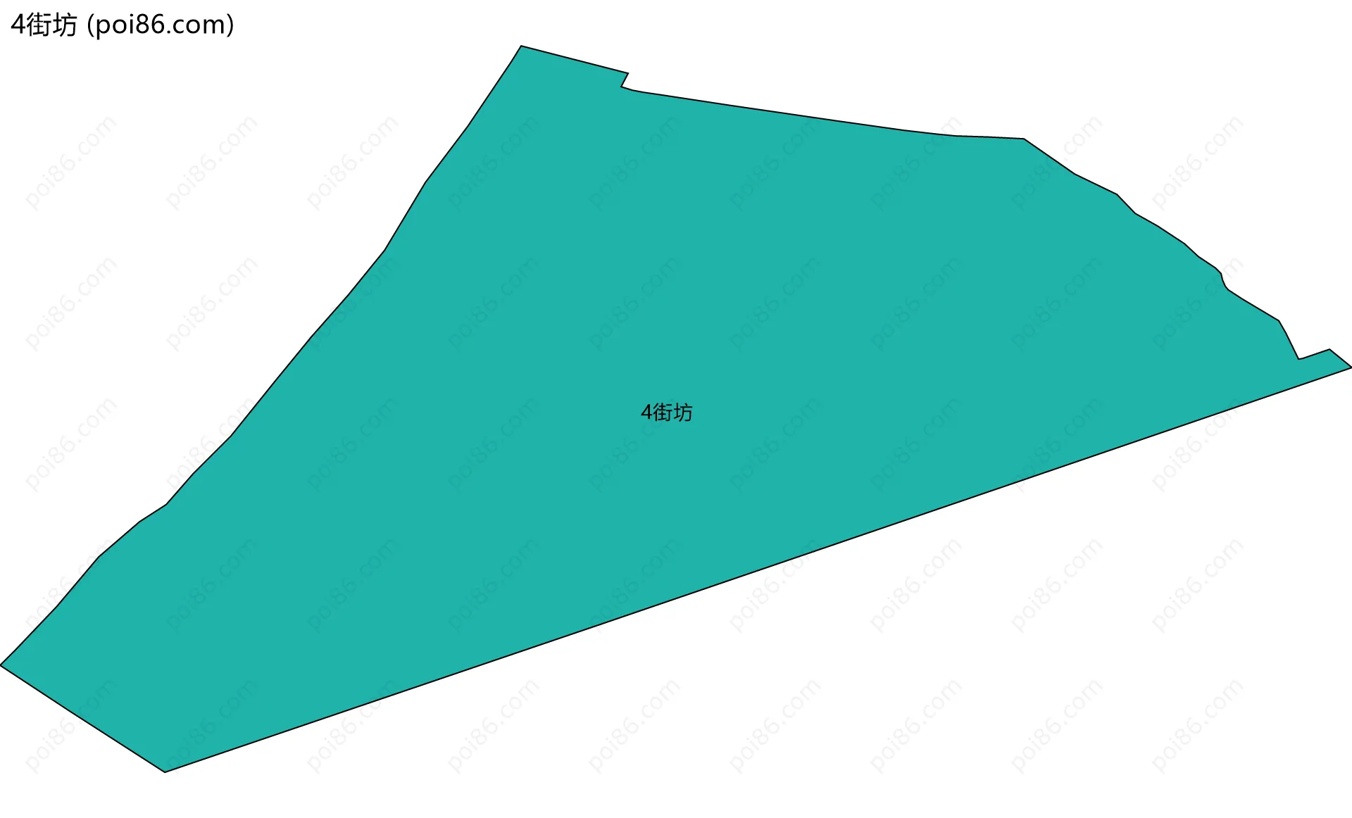 4街坊边界地图