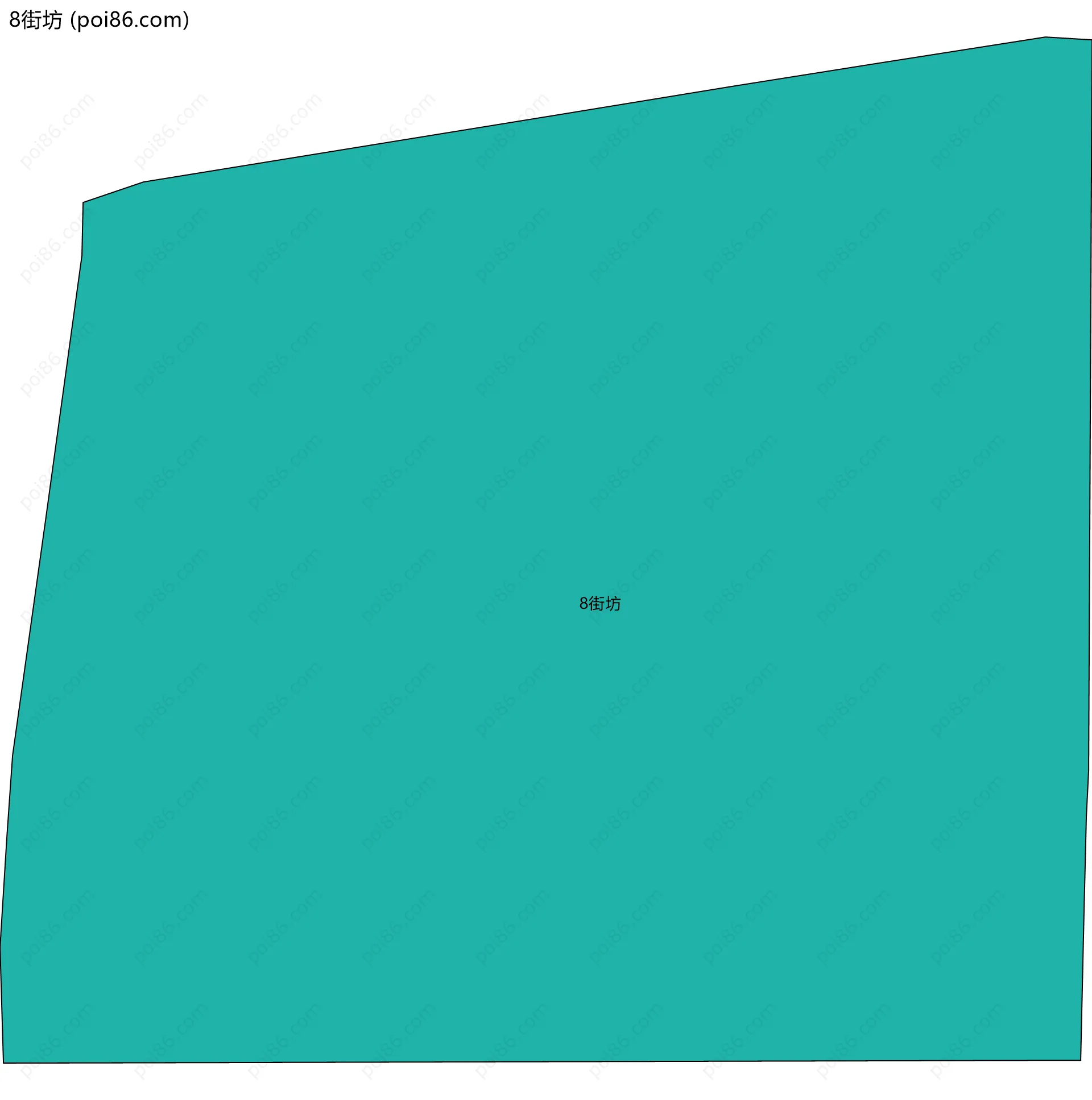 8街坊边界地图