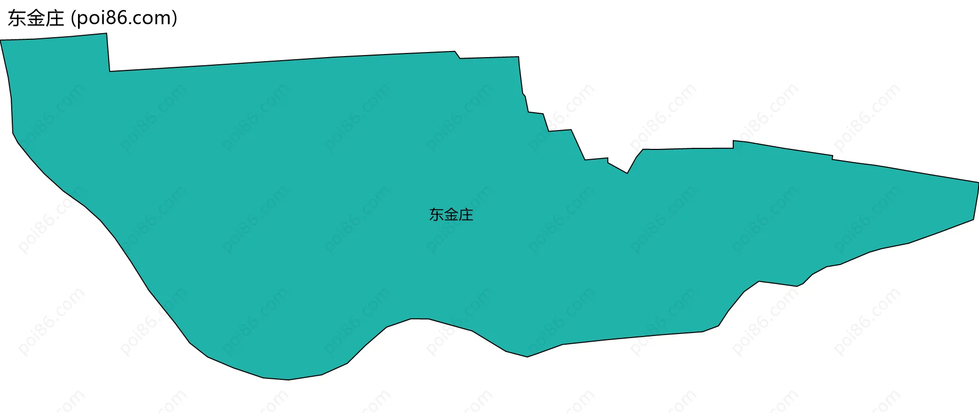 东金庄边界地图