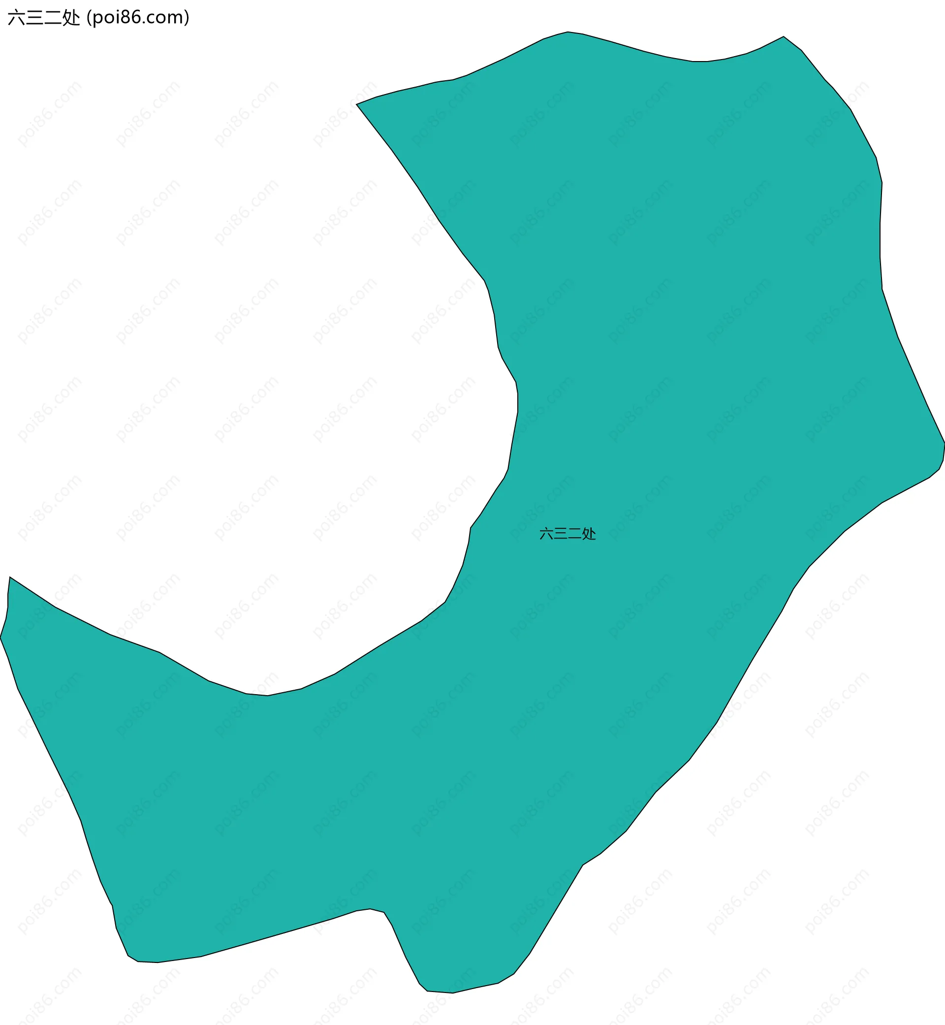 六三二处边界地图