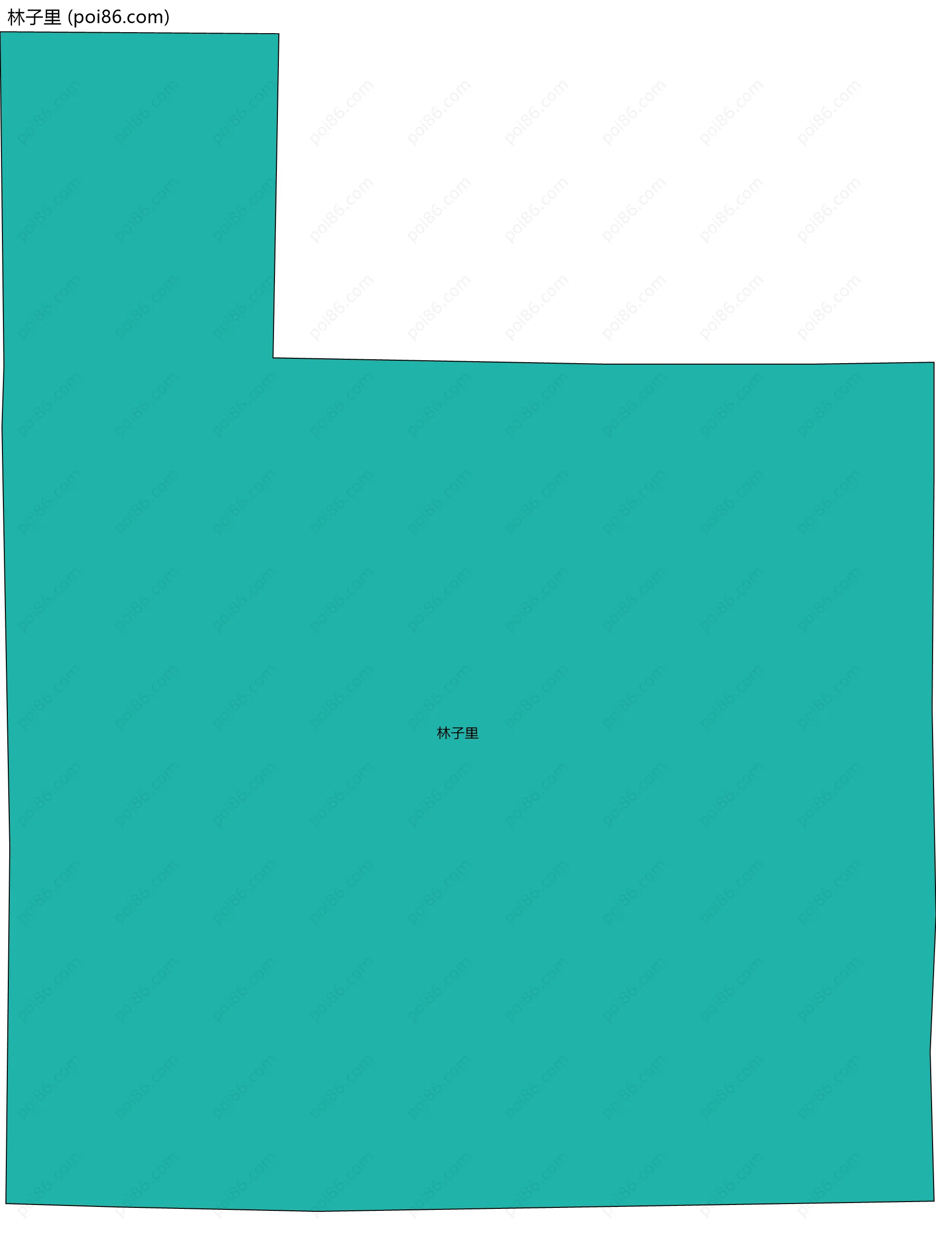 林子里边界地图