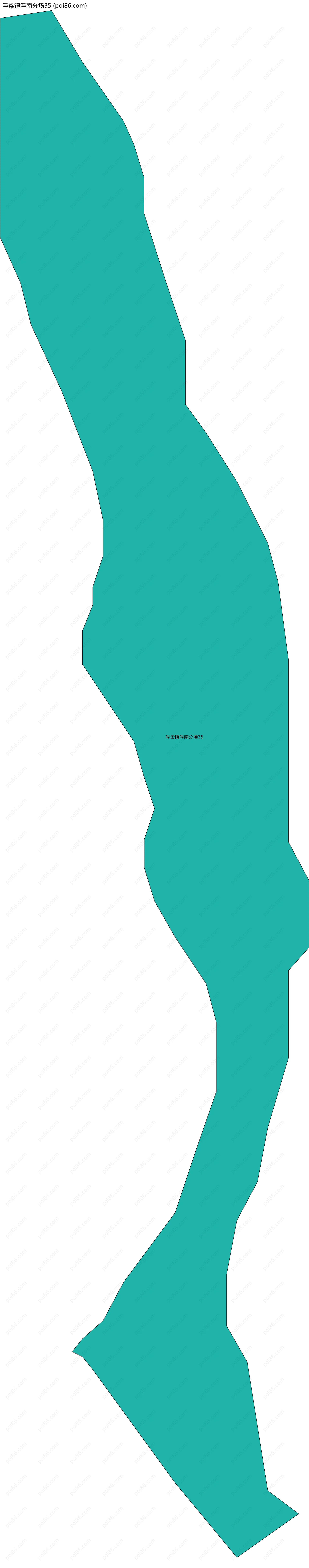 浮梁镇浮南分场35边界地图