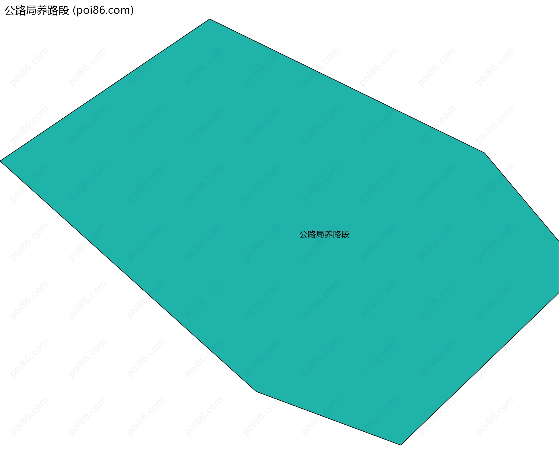 公路局养路段边界地图