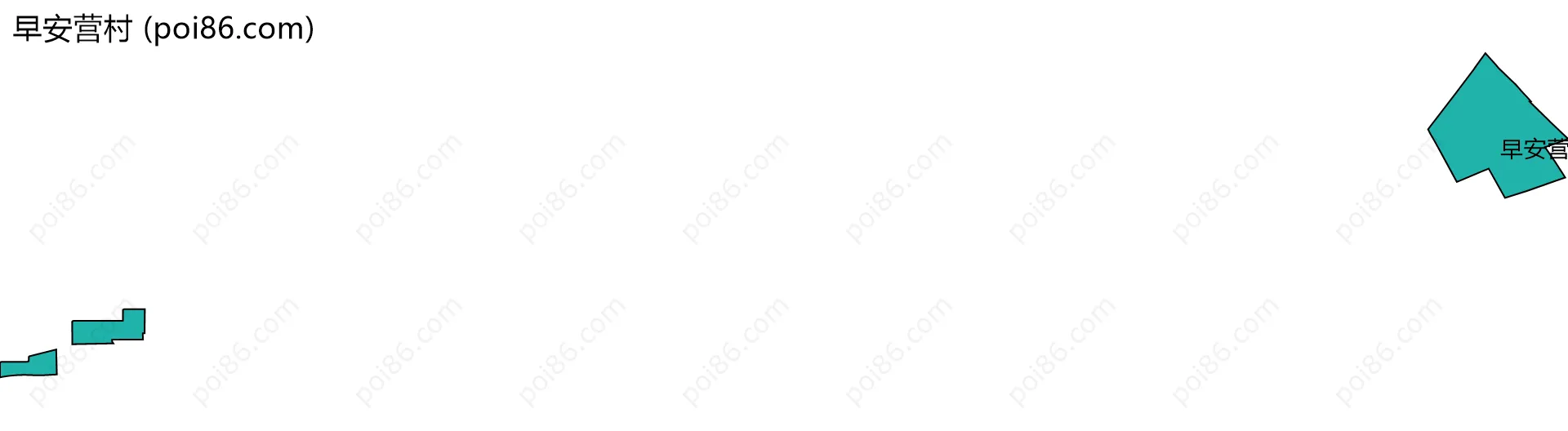 早安营村边界地图