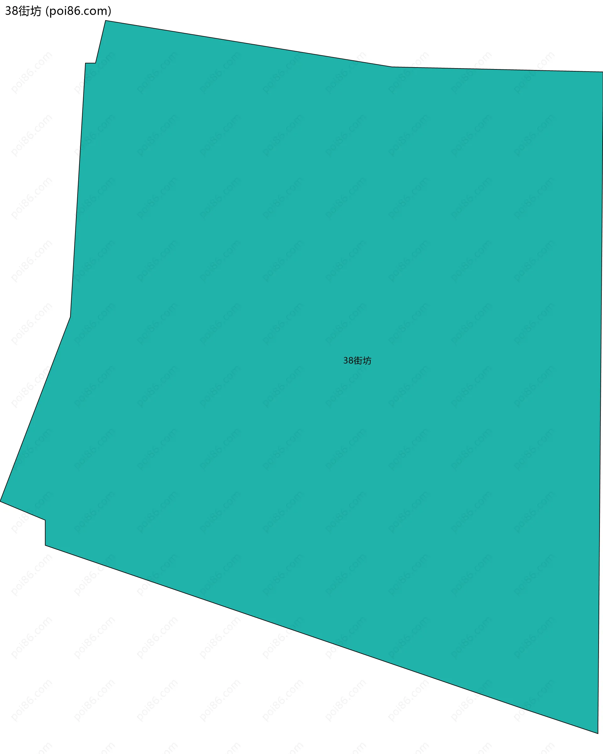 38街坊边界地图
