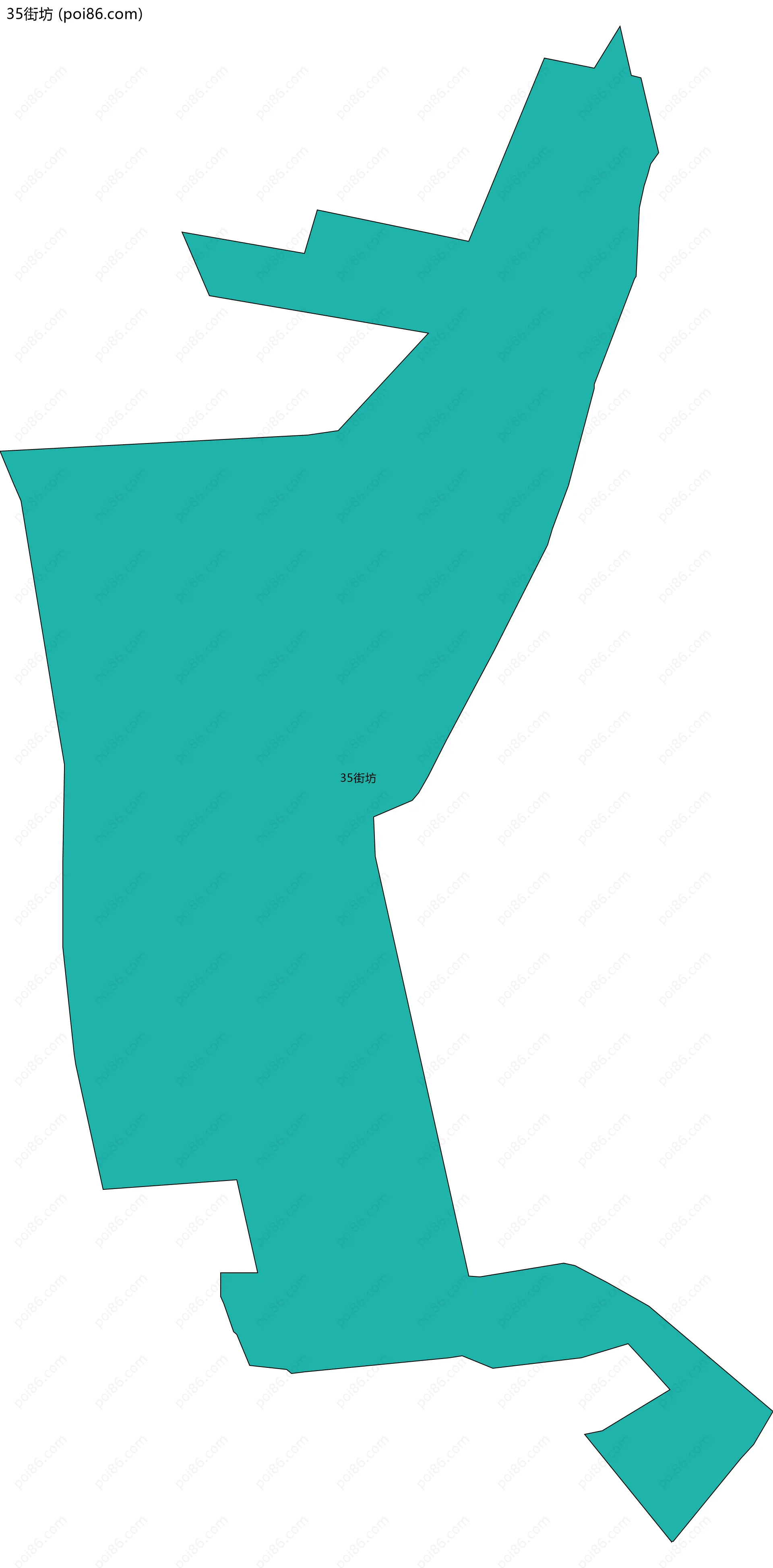 35街坊边界地图