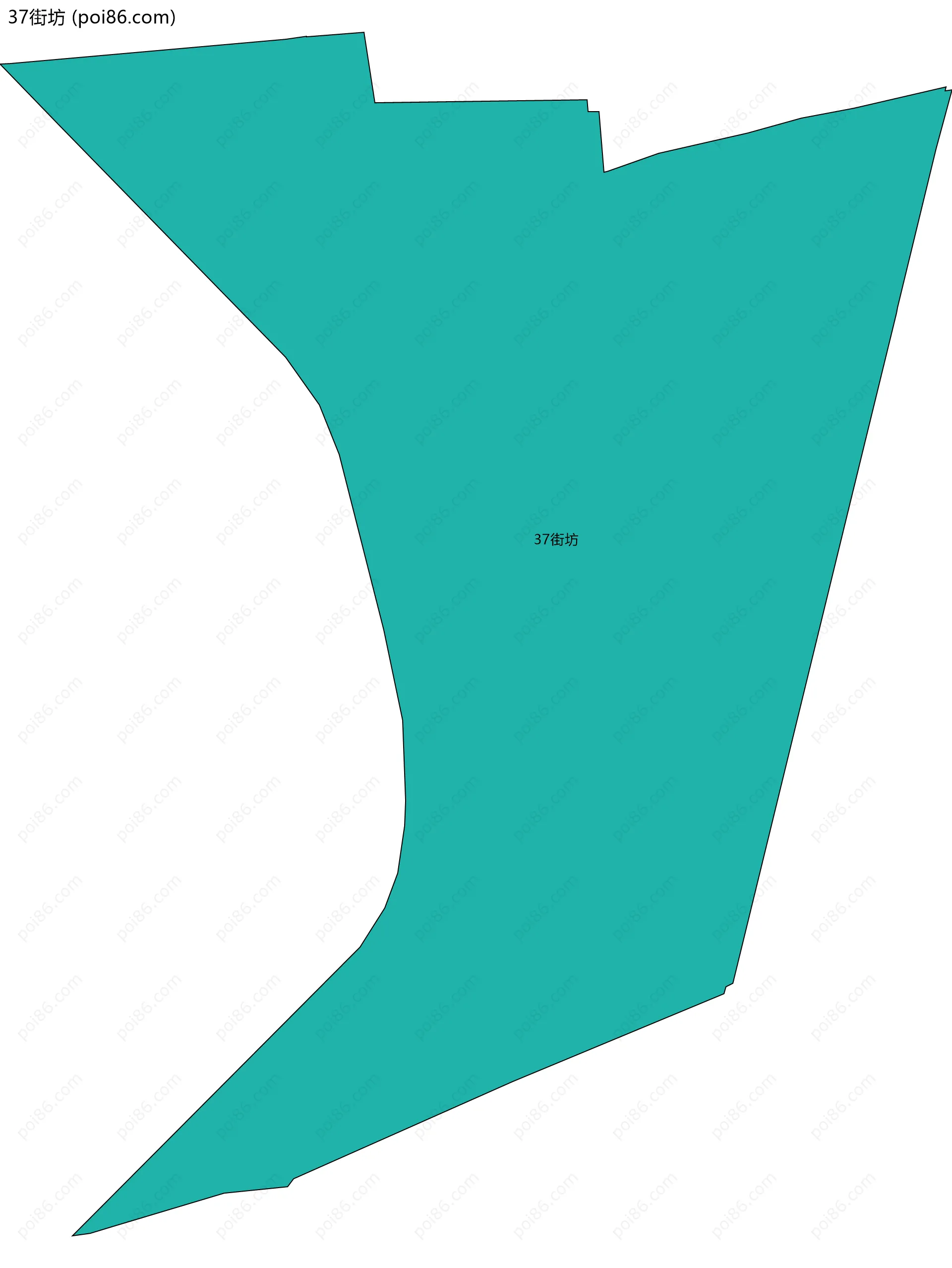 37街坊边界地图