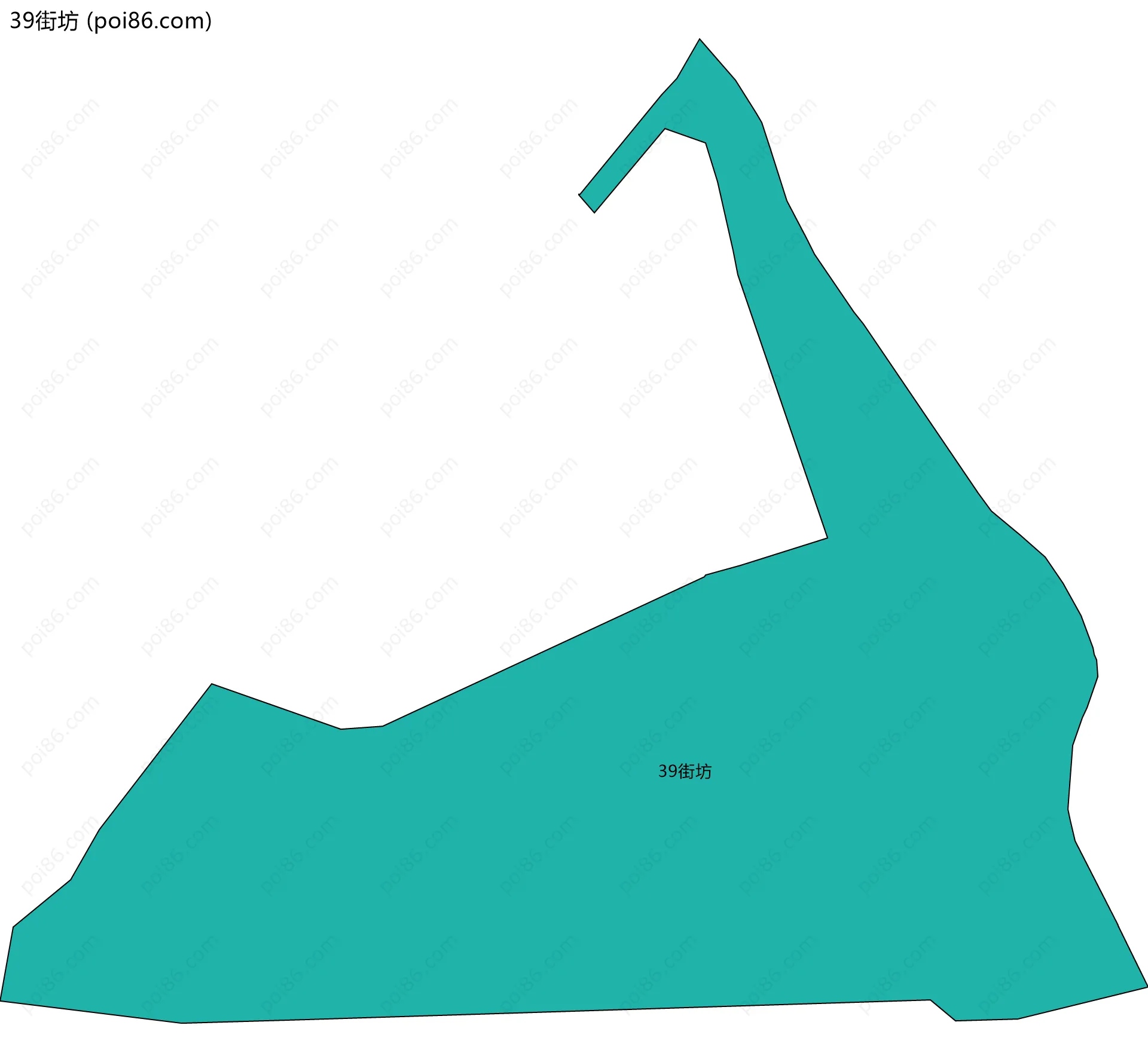 39街坊边界地图