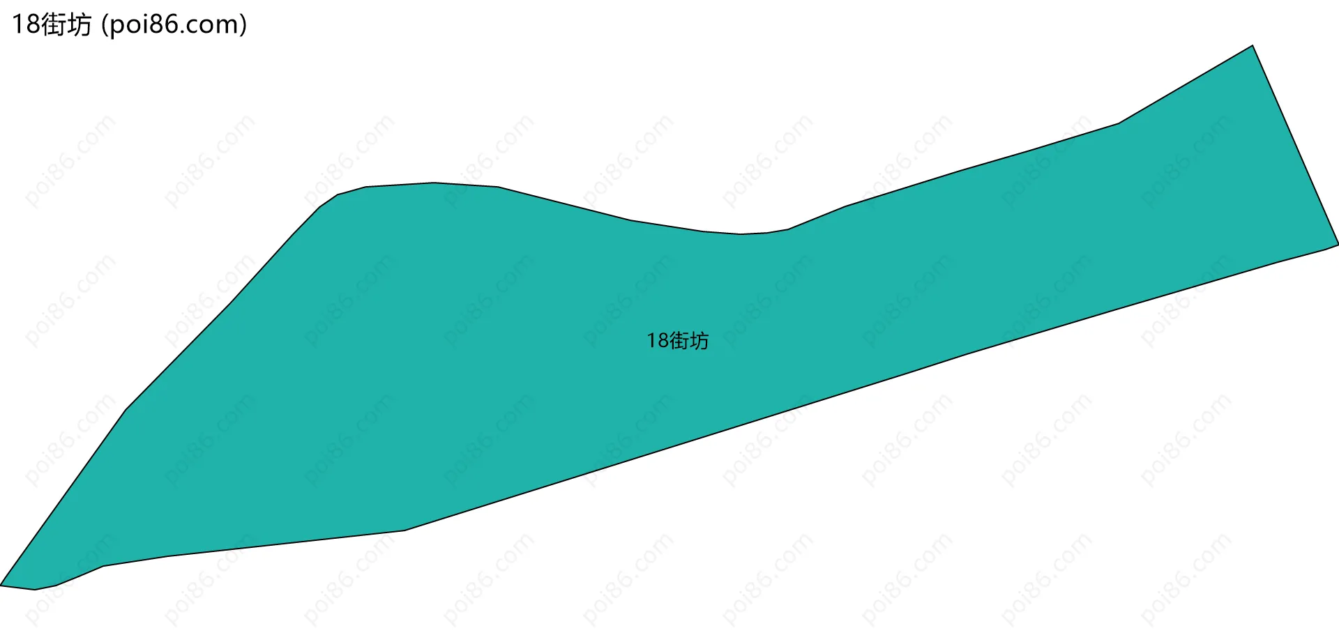 18街坊边界地图