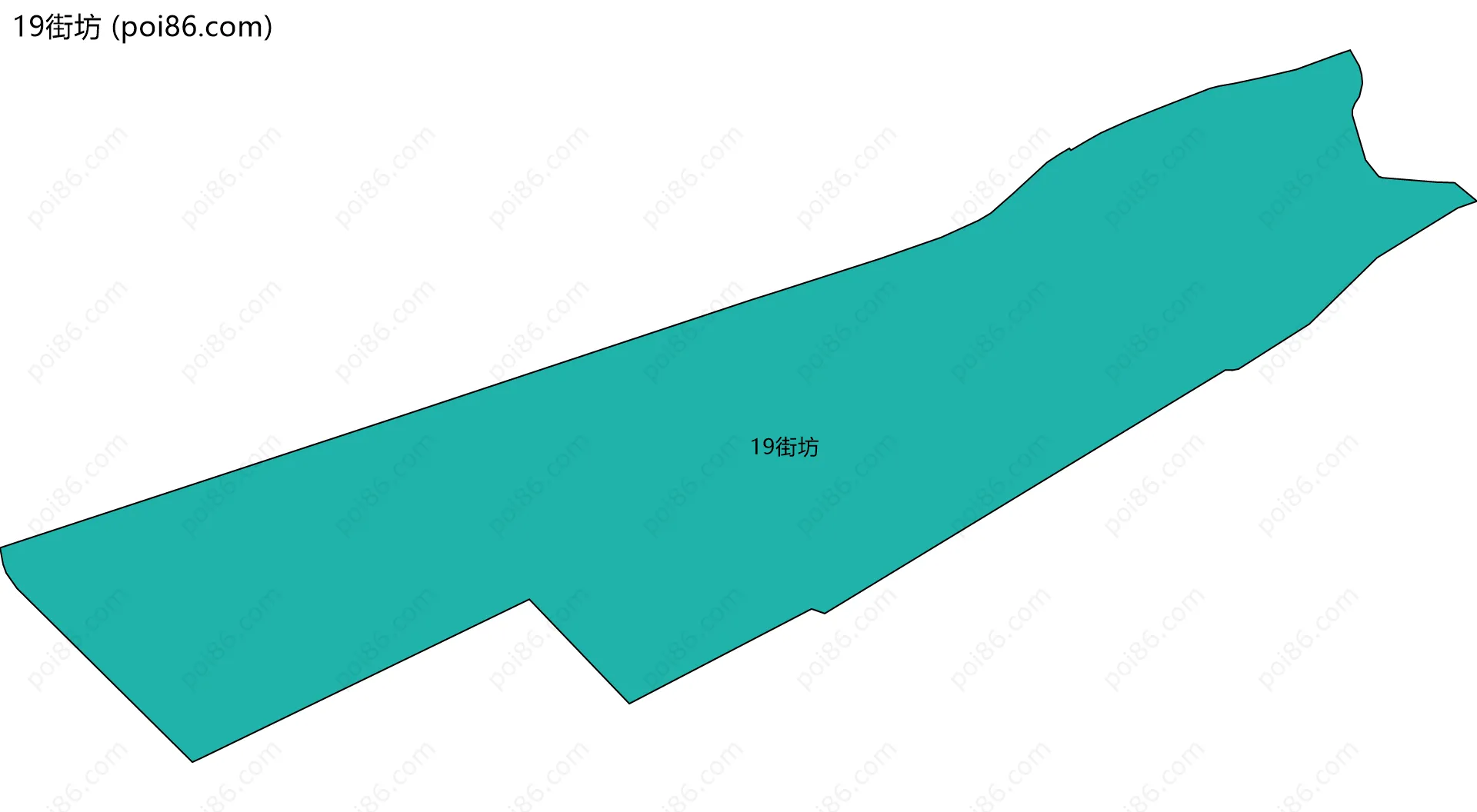19街坊边界地图