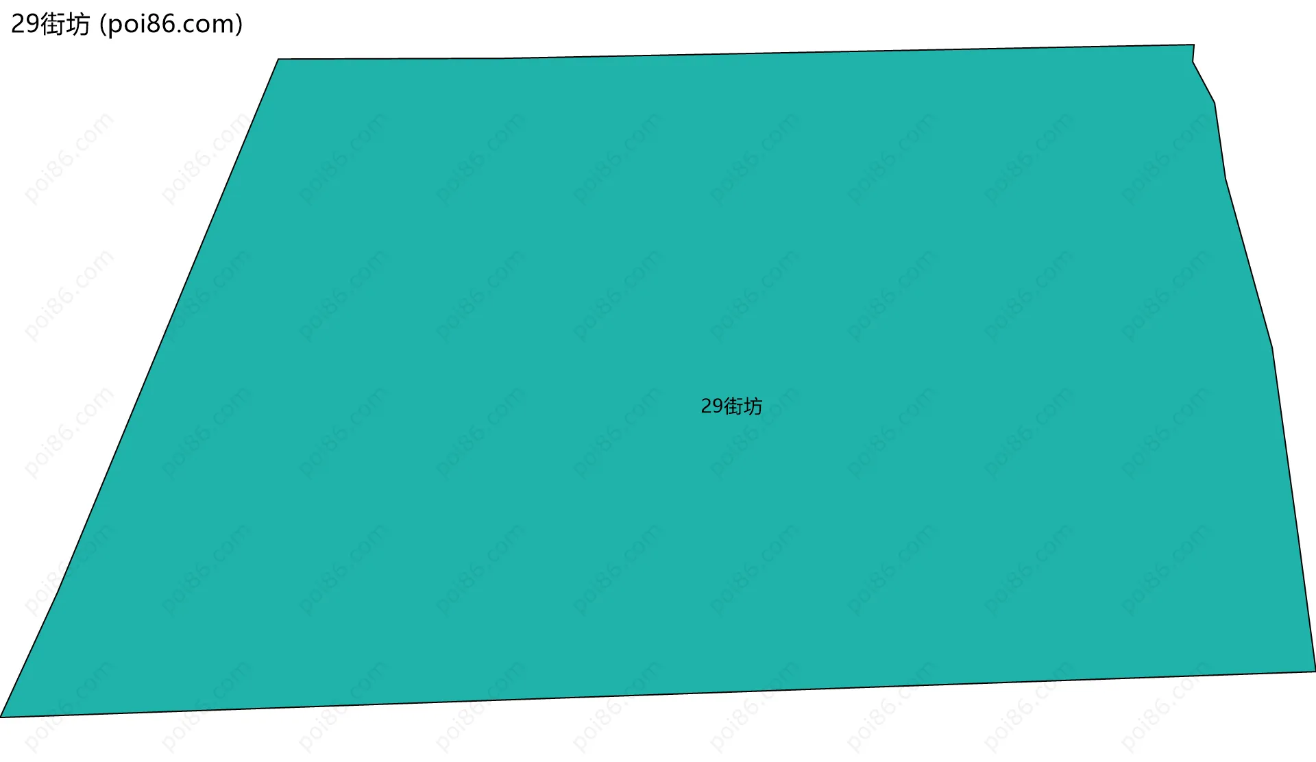 29街坊边界地图