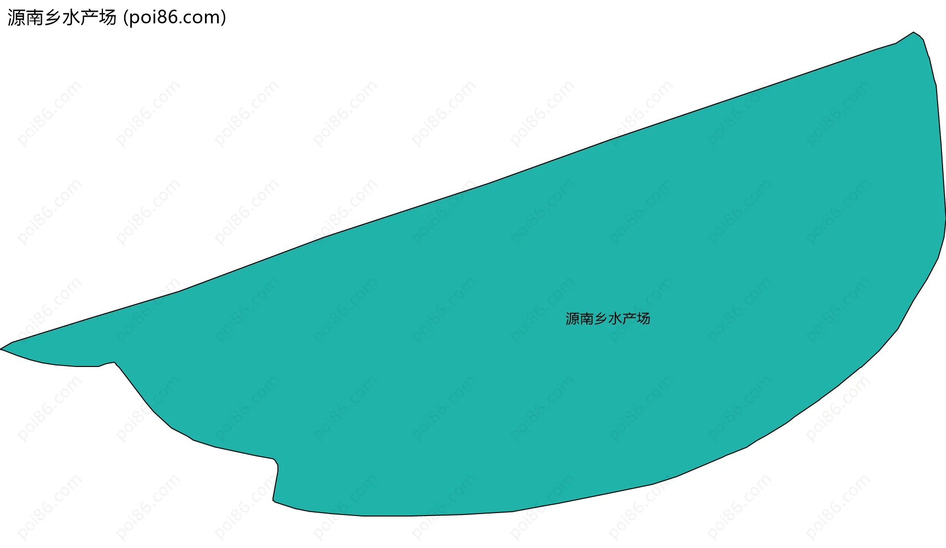 源南乡水产场边界地图