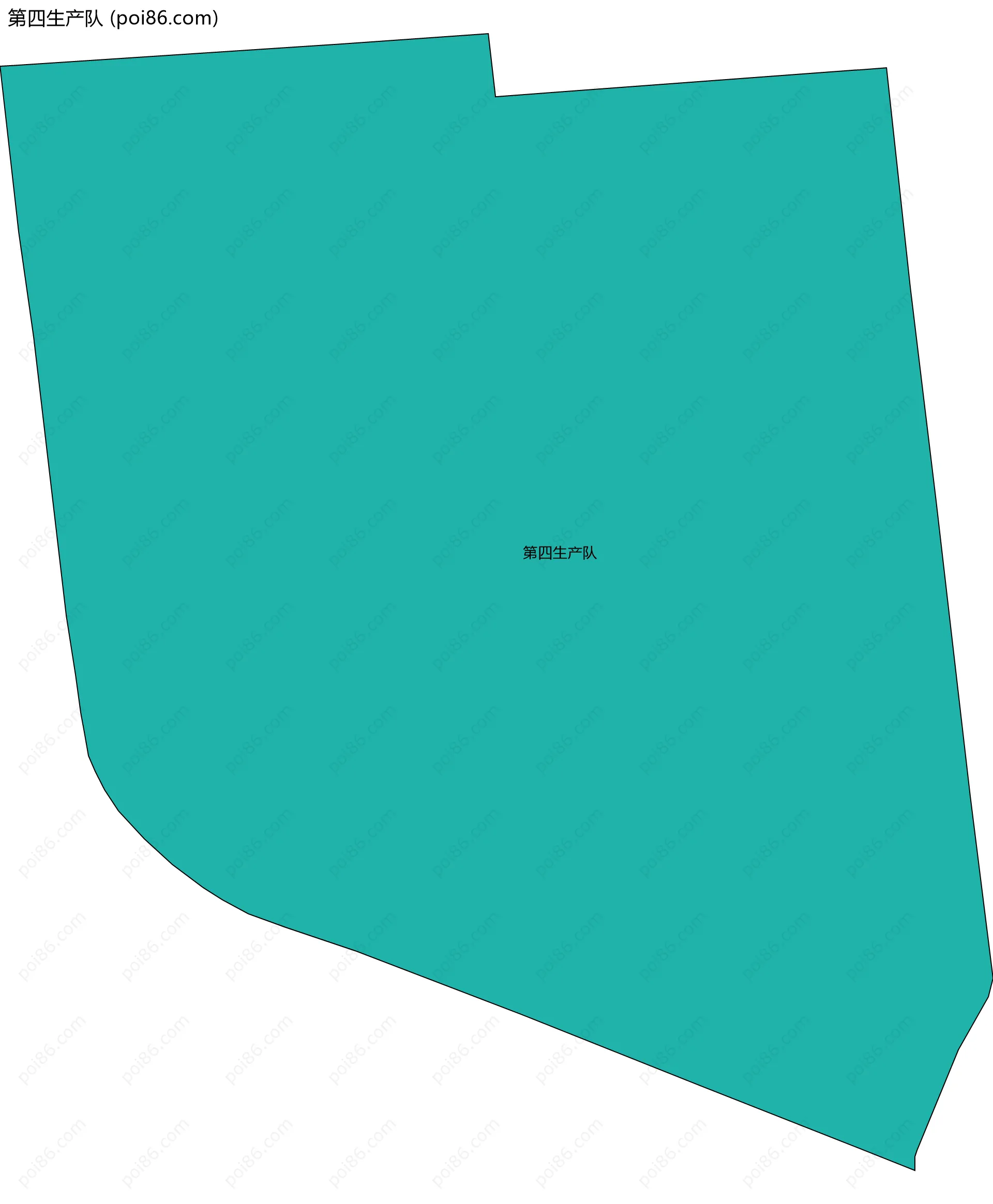 第四生产队边界地图