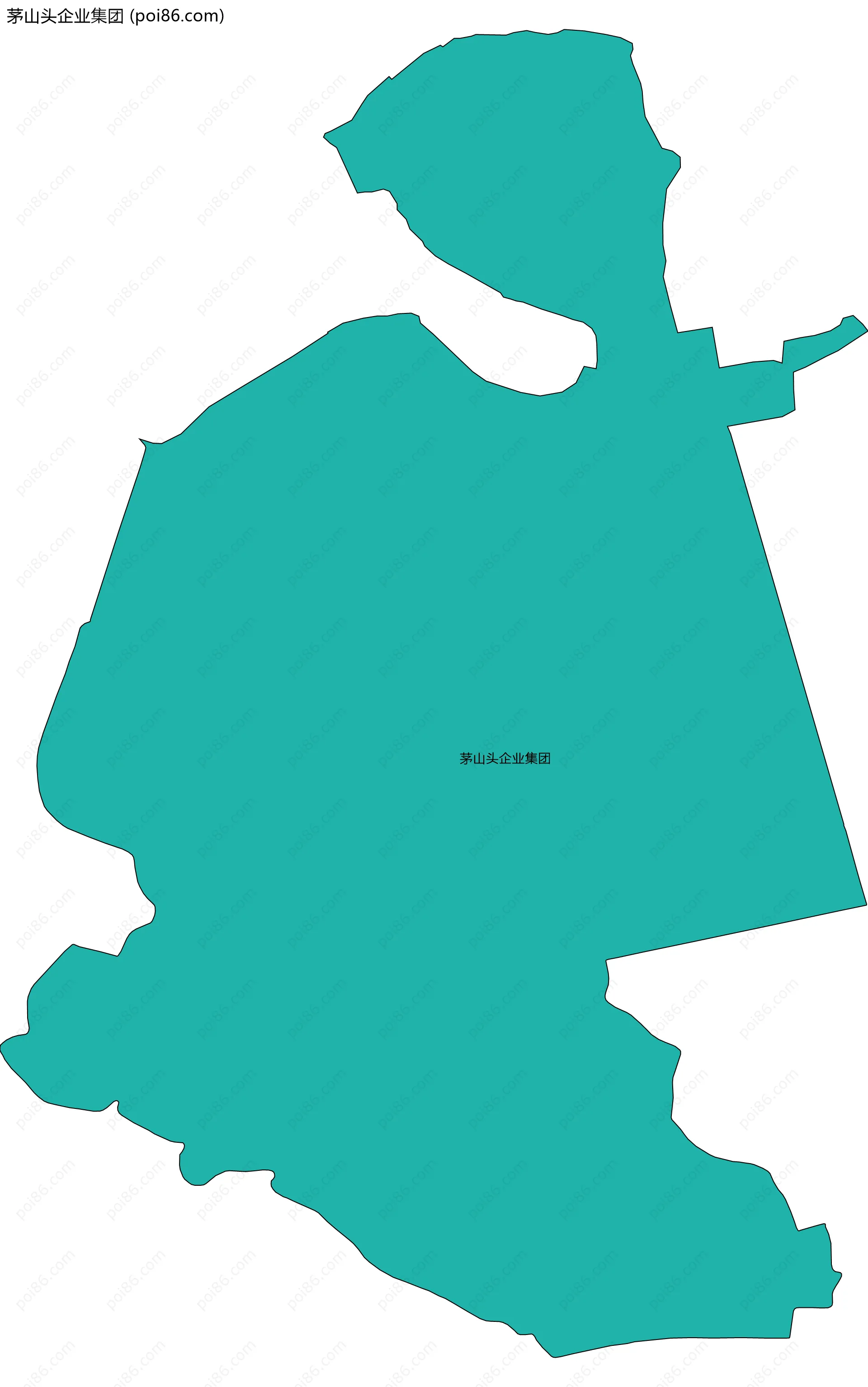 茅山头企业集团边界地图