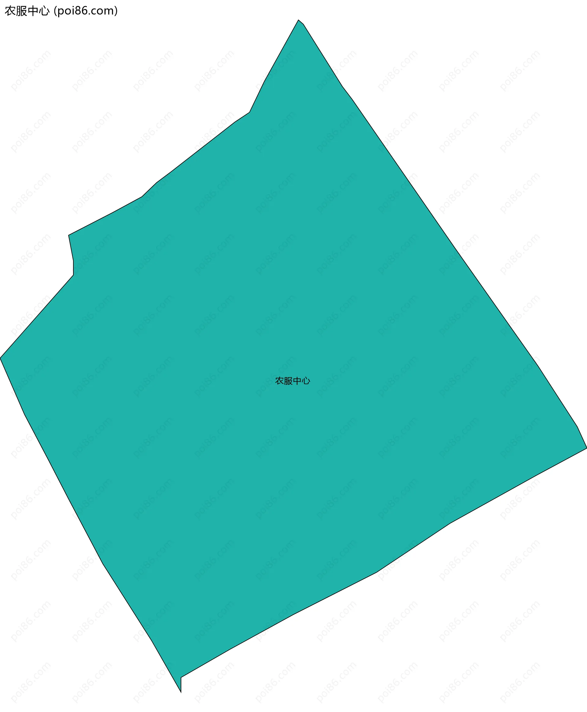 农服中心边界地图