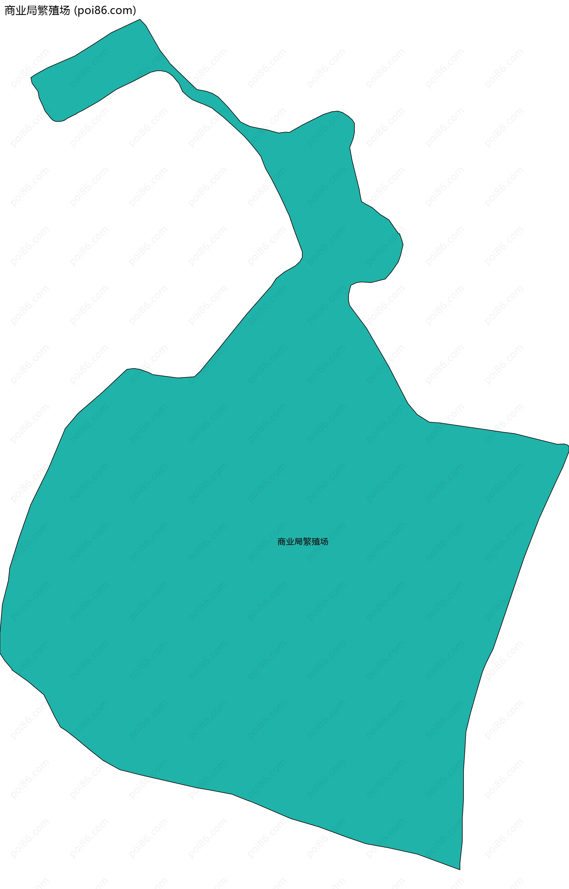 商业局繁殖场边界地图