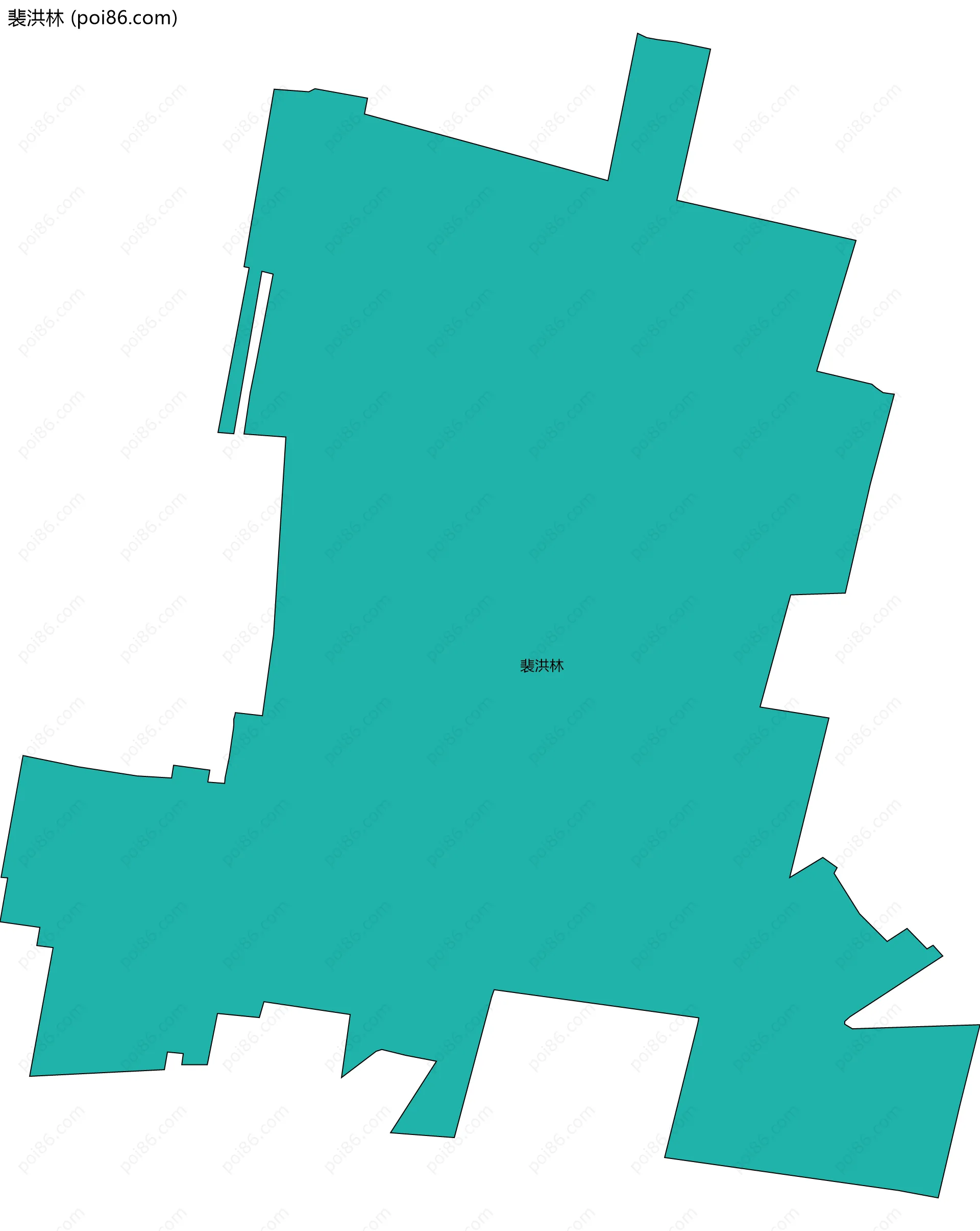 裴洪林边界地图