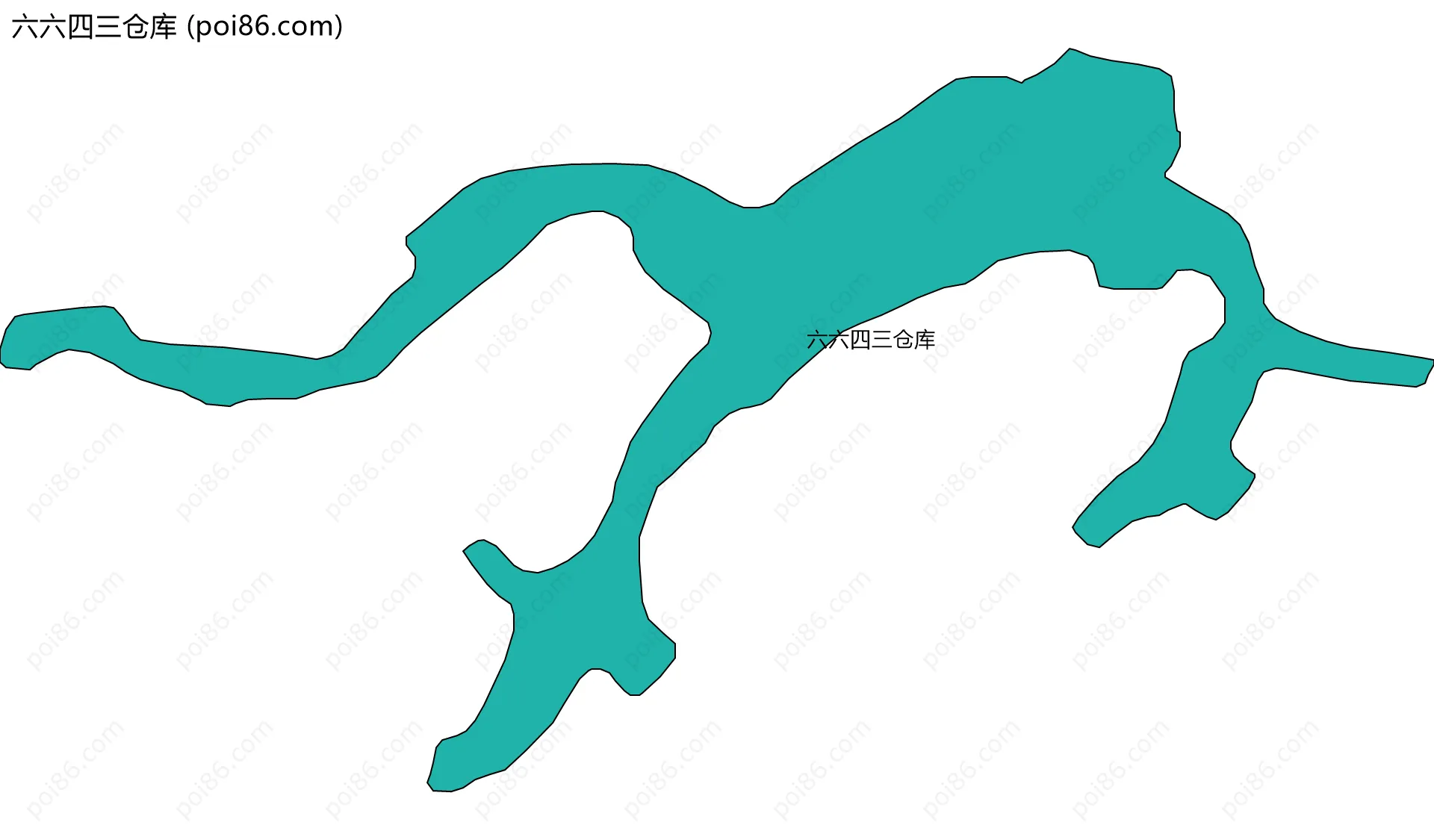 六六四三仓库边界地图