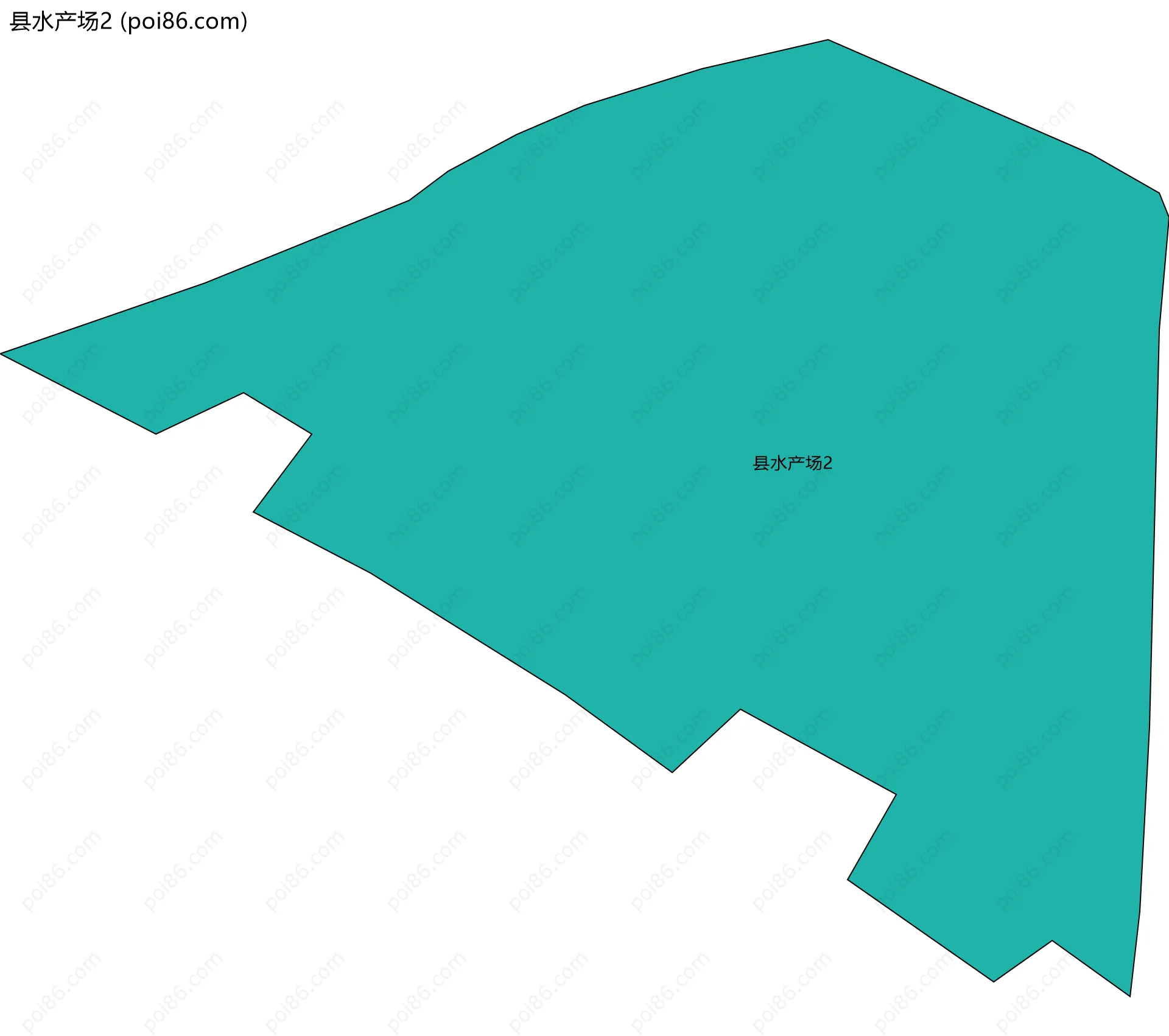 县水产场2边界地图