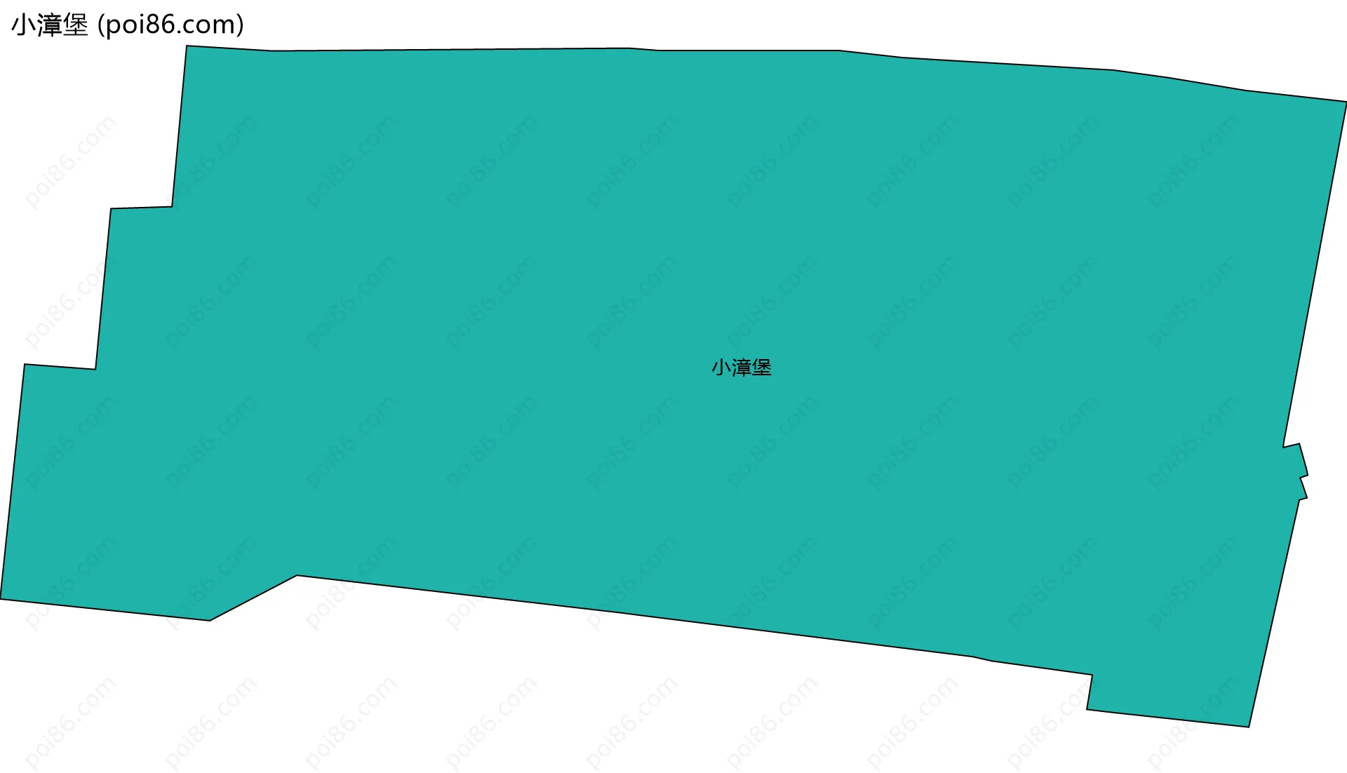 小漳堡边界地图