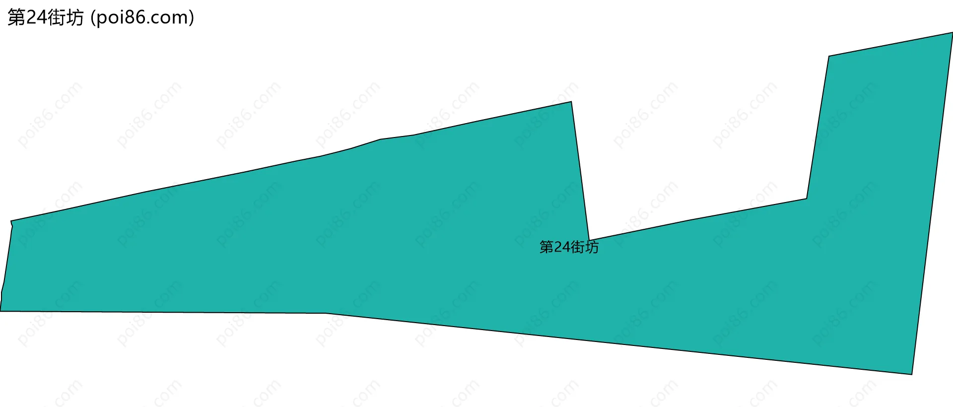第24街坊边界地图