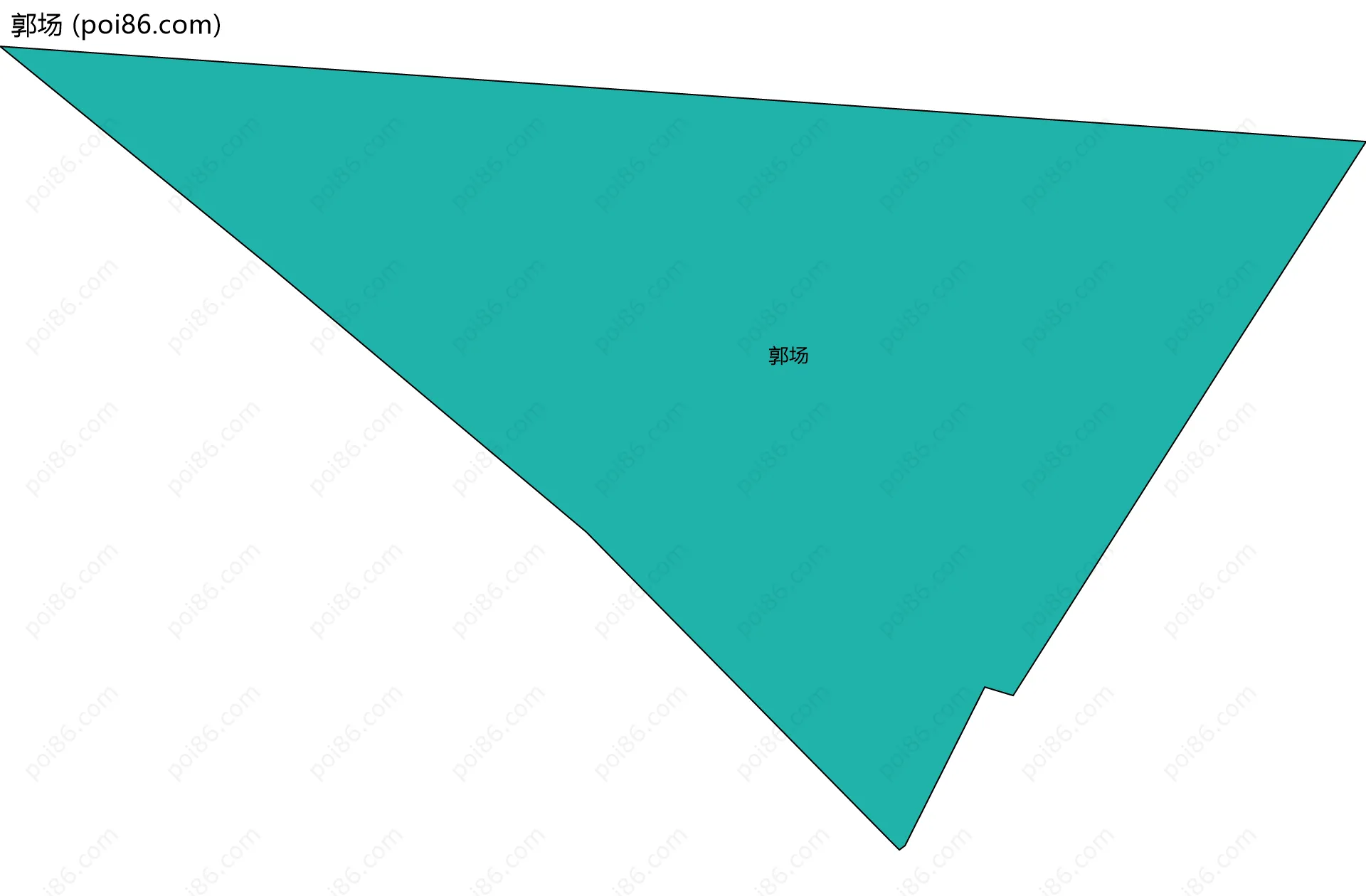 郭场边界地图