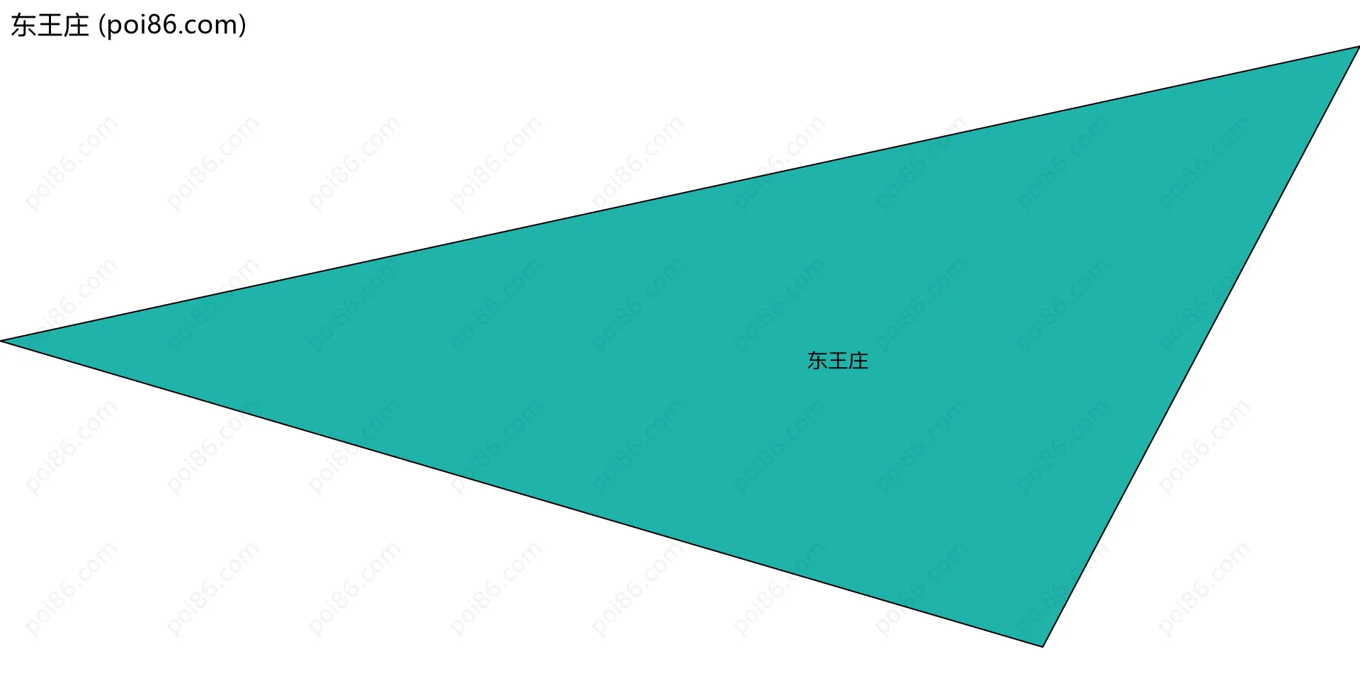 东王庄边界地图