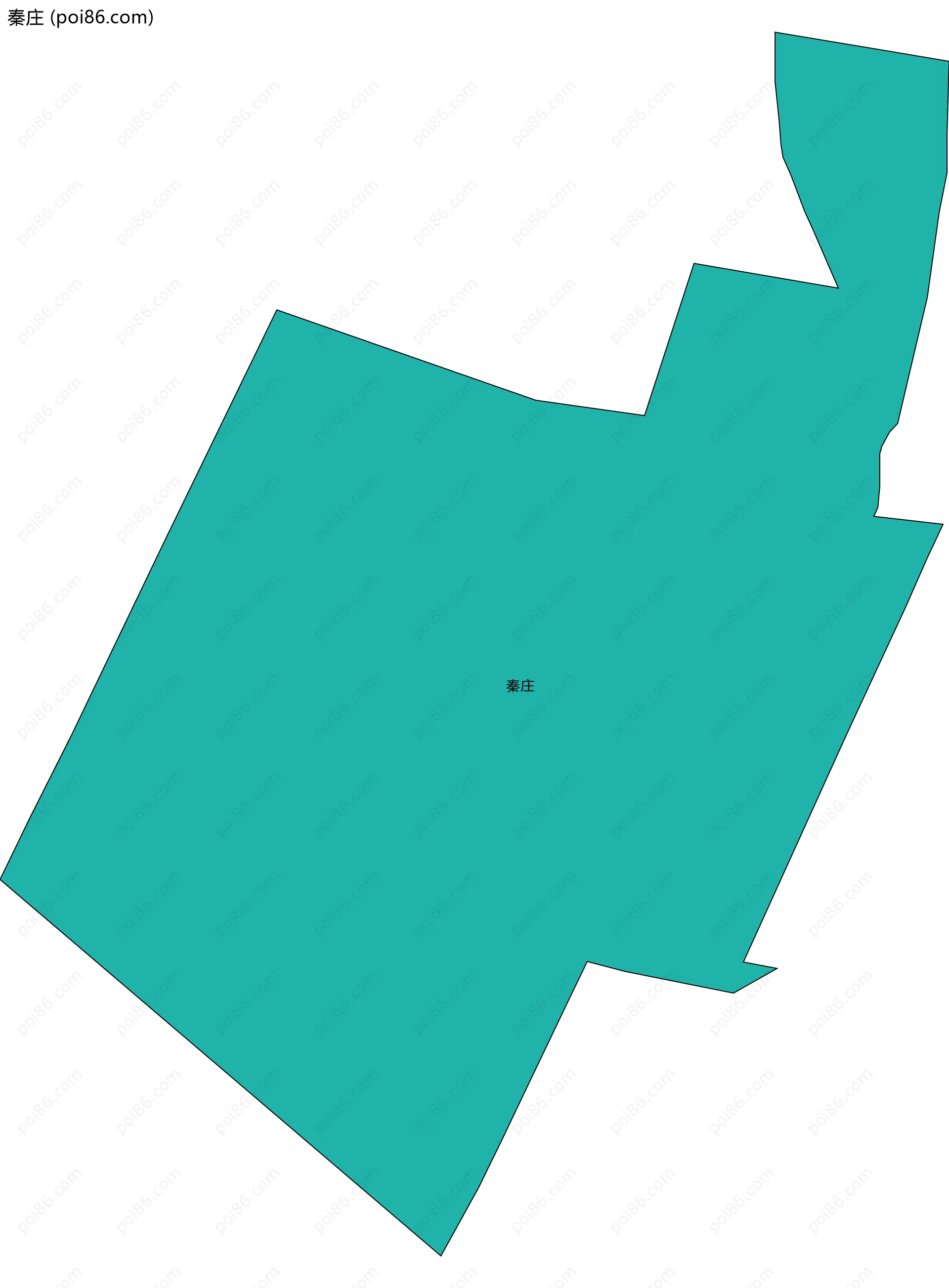 秦庄边界地图