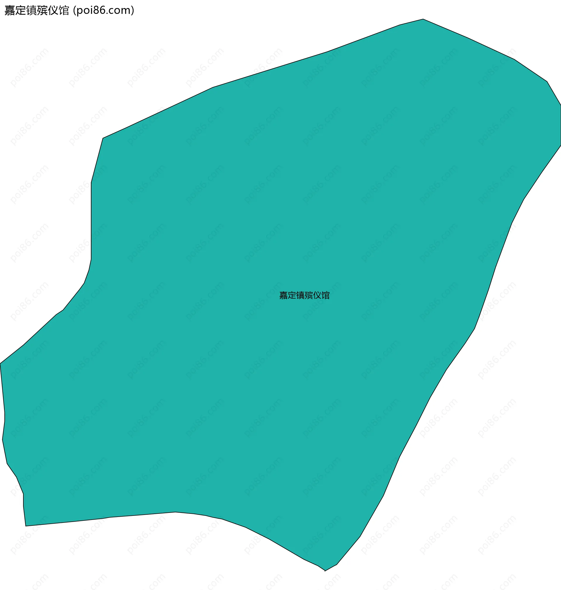 嘉定镇殡仪馆边界地图